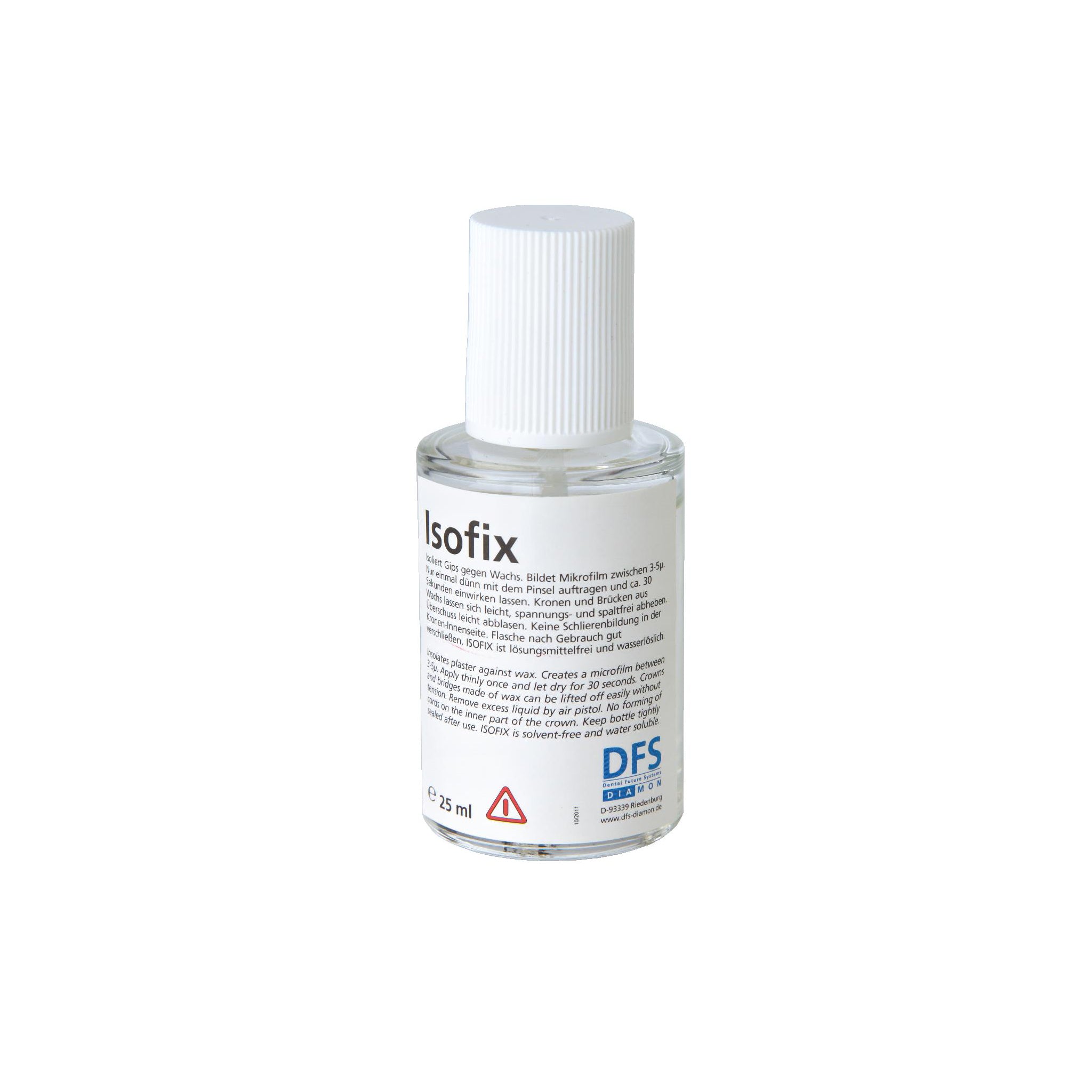 Isoliermittel   ISOFIX  Gips gegen Wachs/Gips  25ml