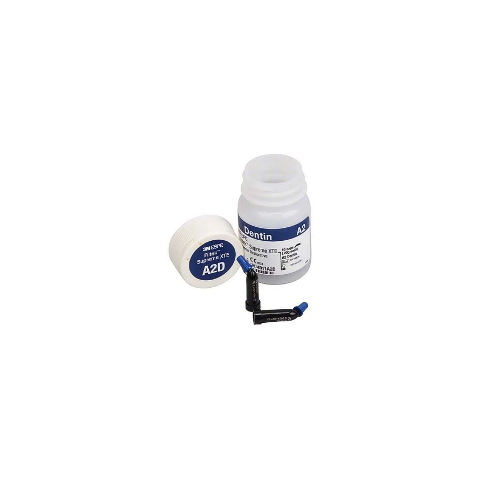 Filtek Supreme XTE Universal <br> 10 Dentin Kapseln | A2D | 0,2g/Stck.