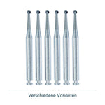 Hartmetall-Rosenbohrer <br> 001 | 6er-Set