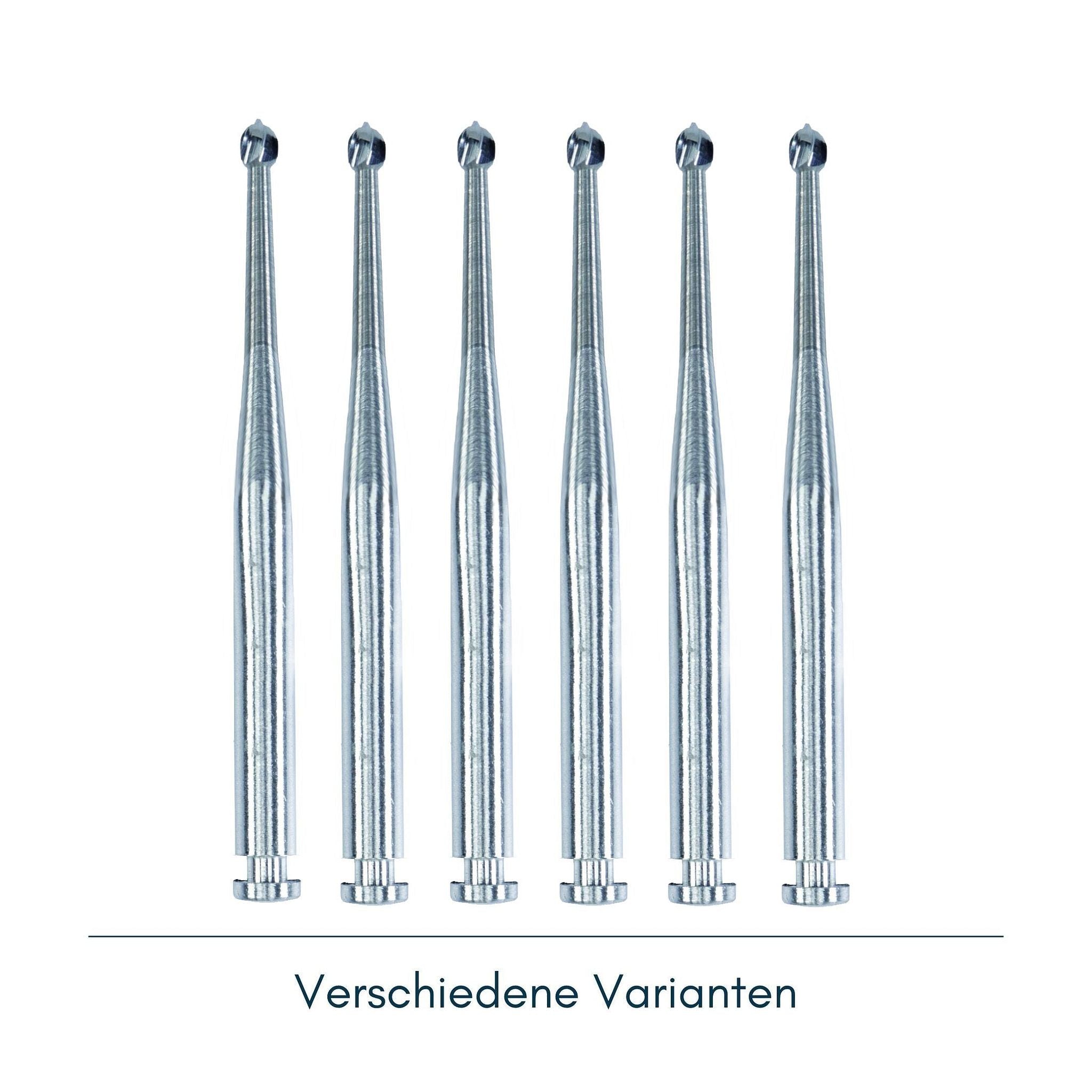 Hartmetall-Rosenbohrer <br> 001 | Lang | 6er-Set