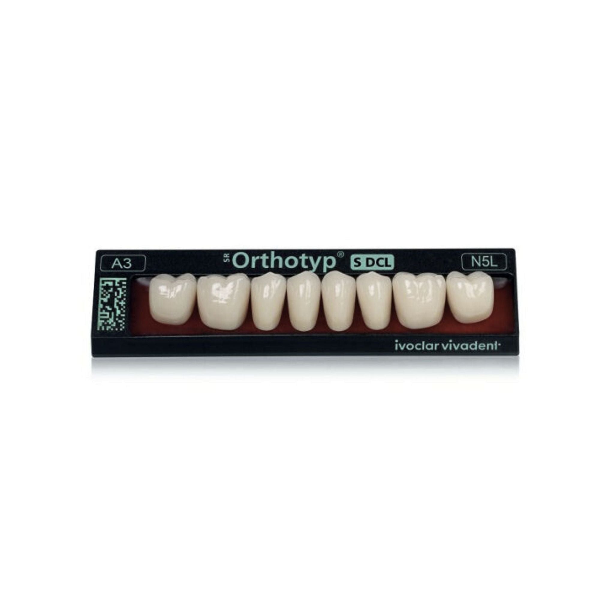 Prothesenzähne <br> SR Orthotyp S DCL <br> Seitenzahngarnitur