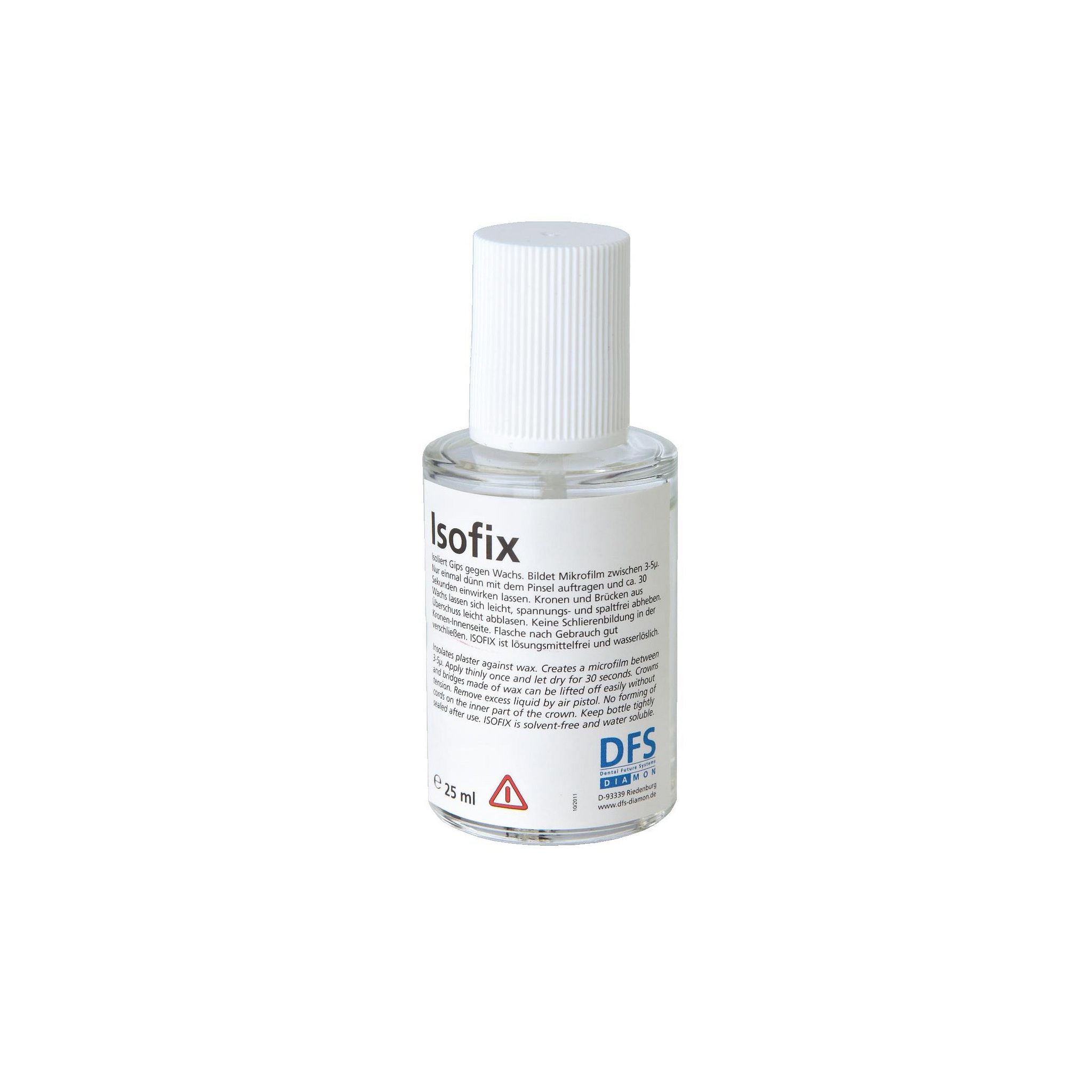 Insulating agent ISOFIX plaster against wax/plaster 25ml