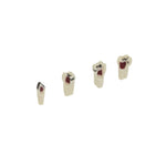 Karies-Milchzähne <br> Mit roter Pulpa <br> AK-6/2 ZPUWPK