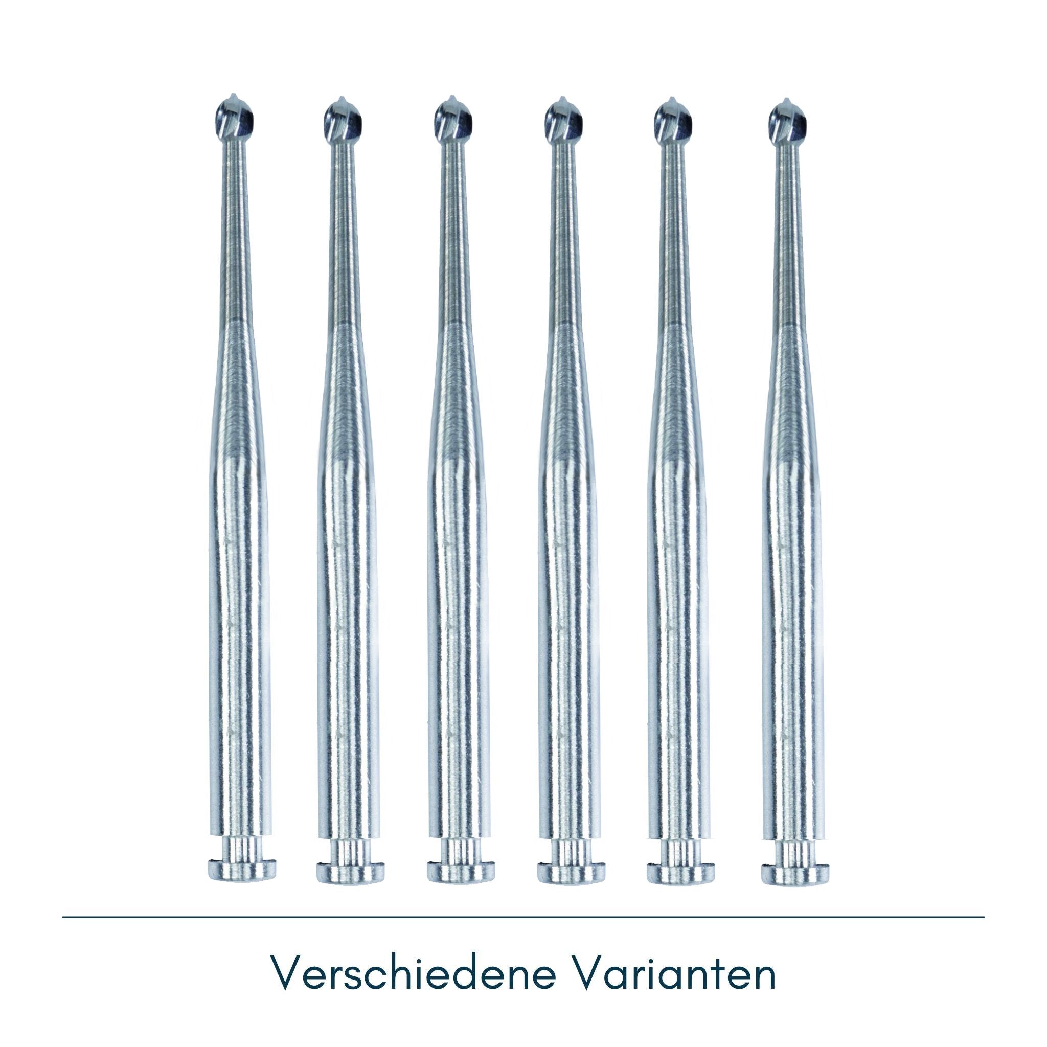 Carbide rose drill<br> 001 | Long | Set of 6