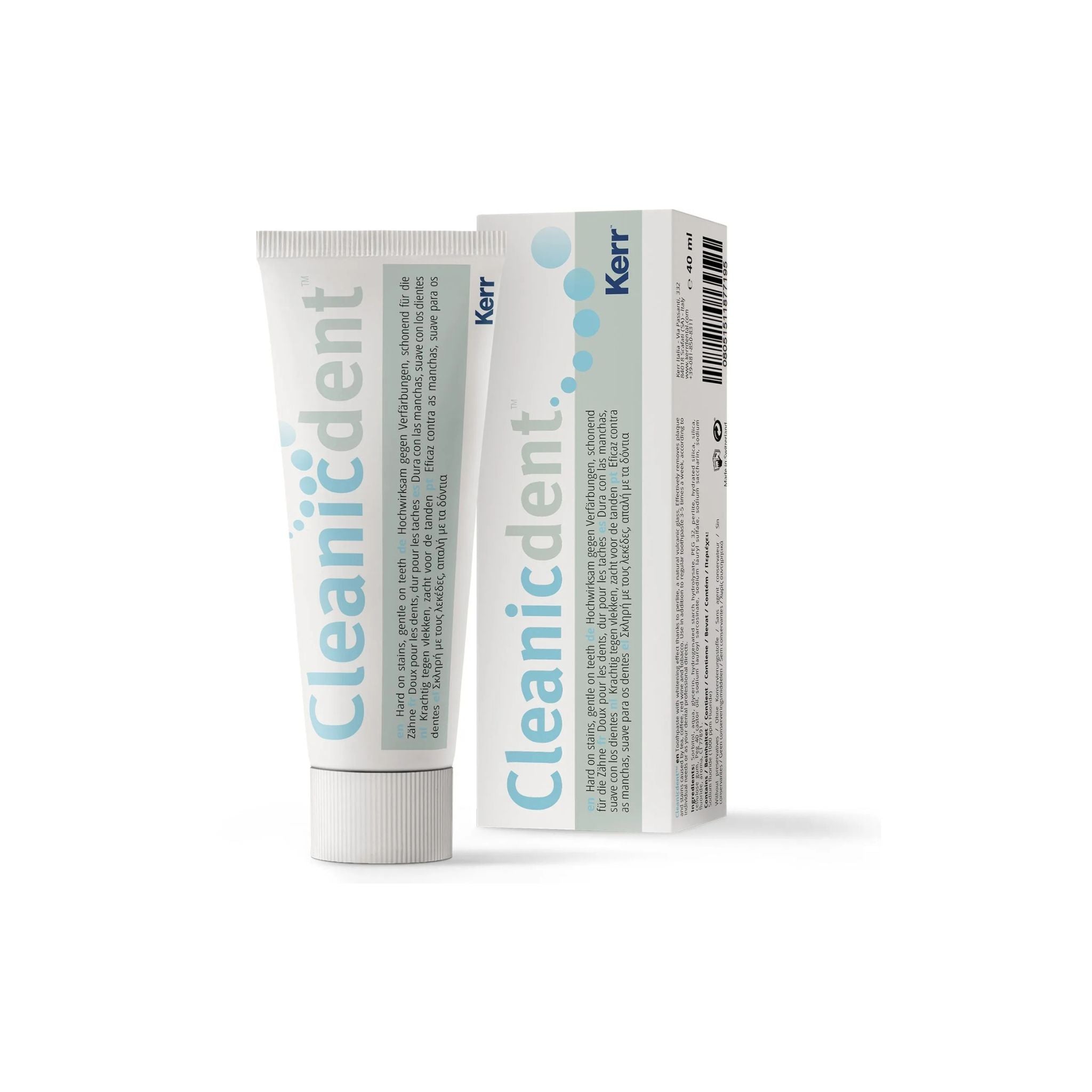 Cleanicdent <br> Zahnpasta mit Aufhellungseffekt