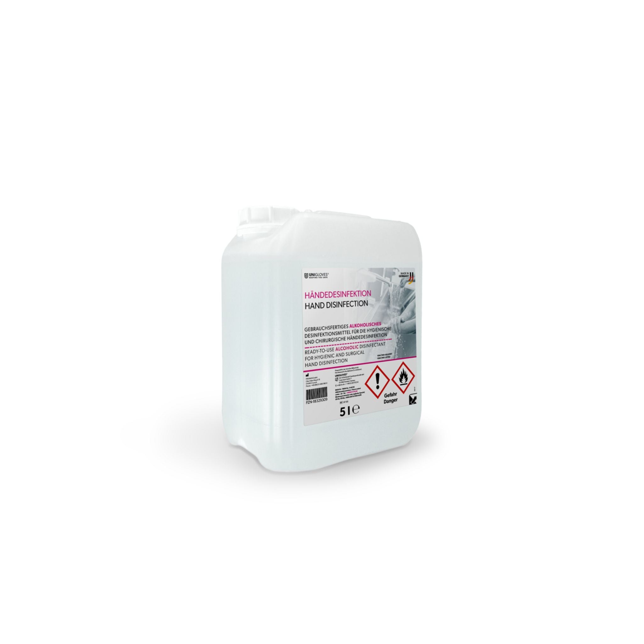 Händedesinfektion <br> 5 Liter Kanister