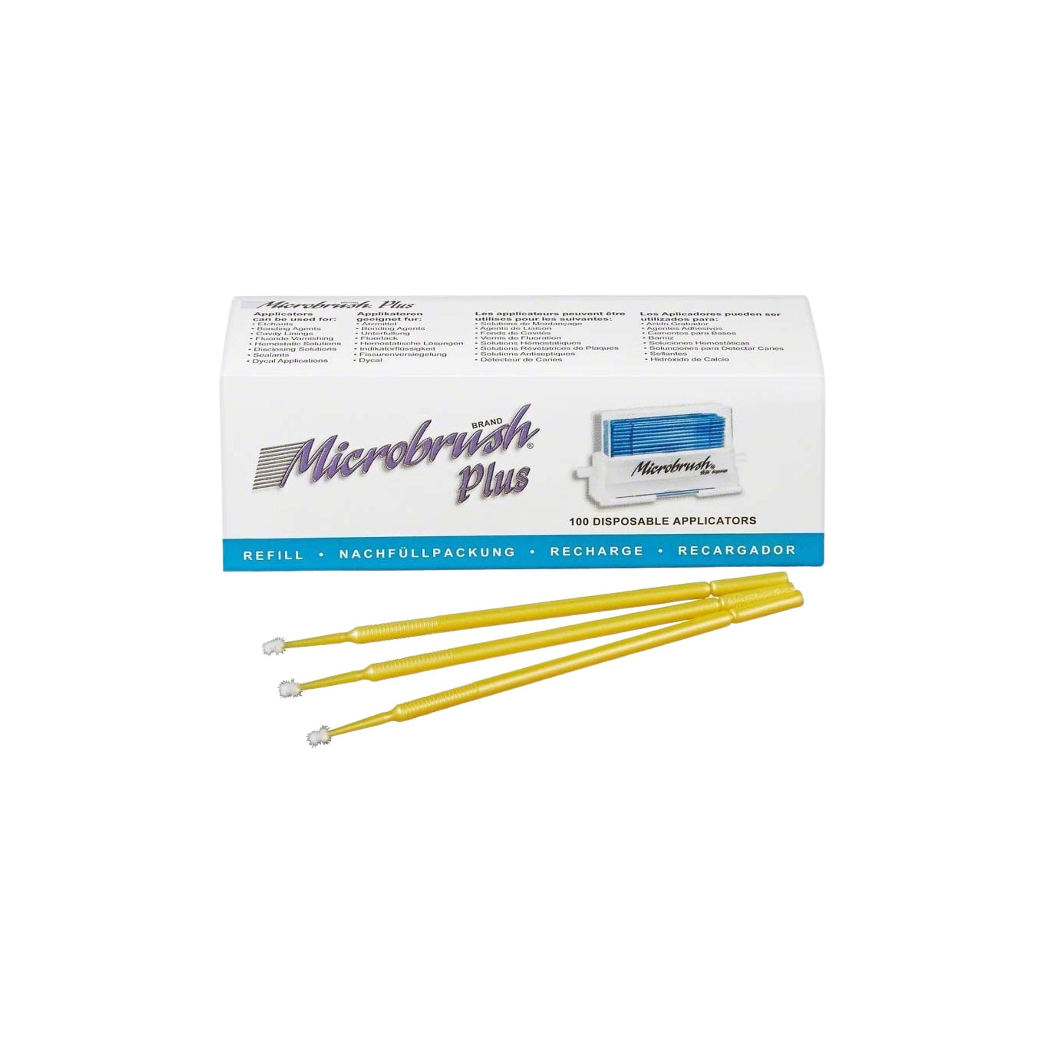 Applikatoren <br> Microbrush Plus