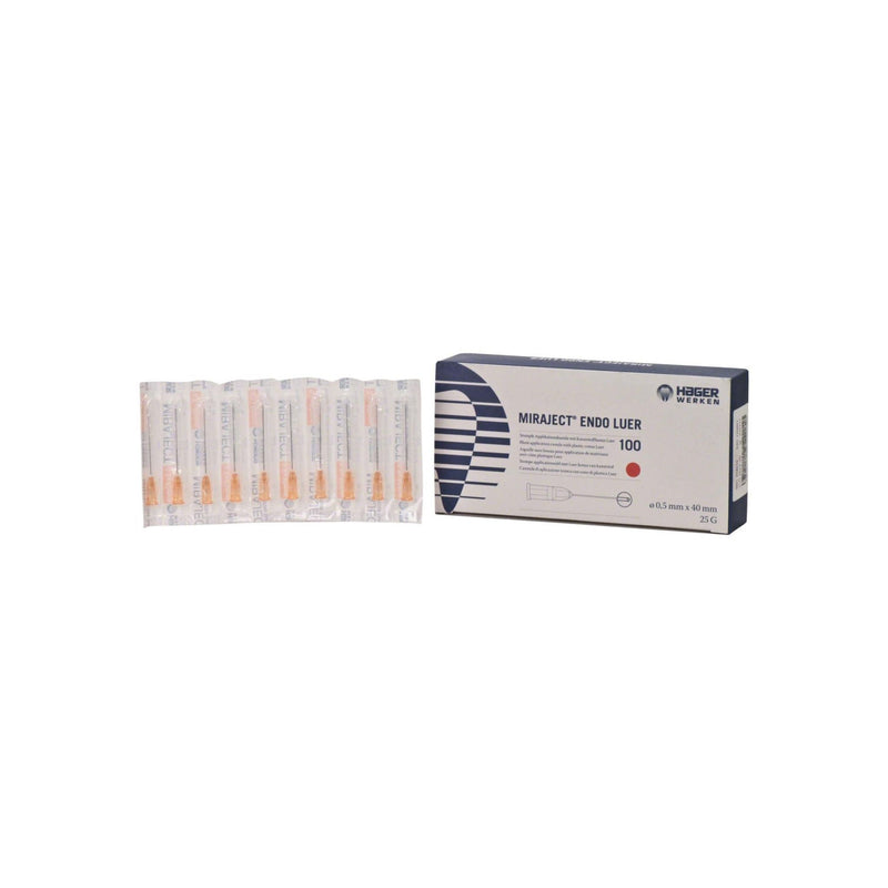 Miraject Endo Luer <br> 25G | 0,5 × 40 mm | orange
