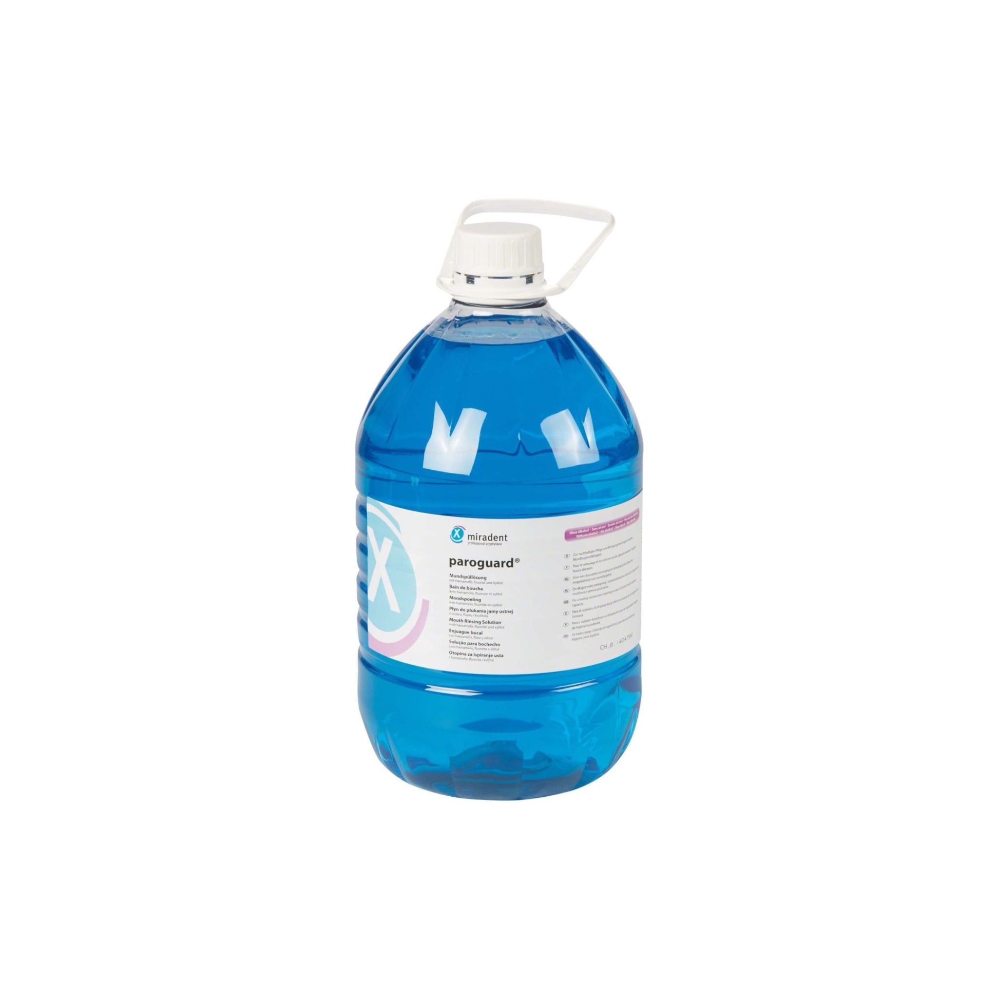 Mundspülung paroguard <br> mit Flourid | 5 l