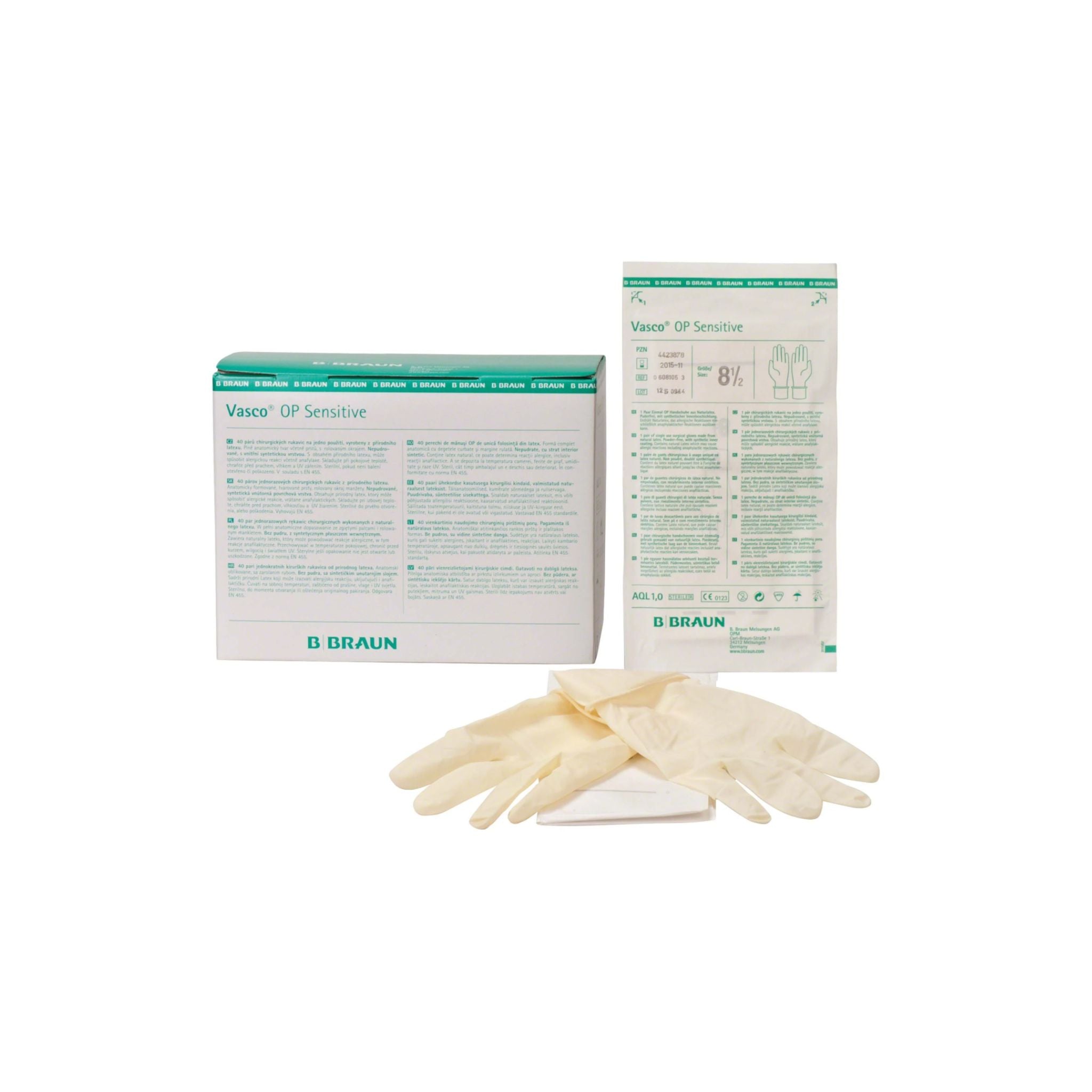 Handschuhe Vasco OP Sensitive <br> steril | puderfrei