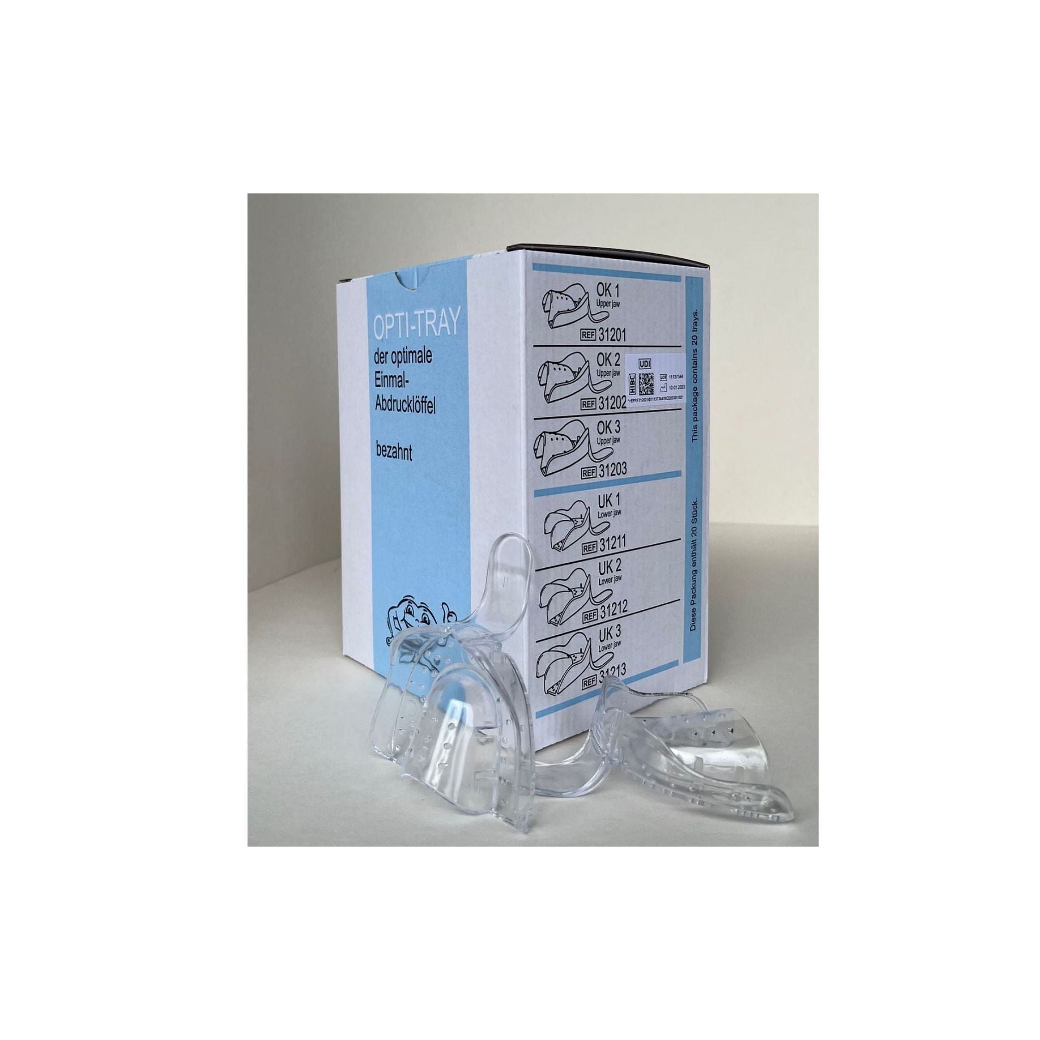 Einmal-Abdrucklöffel <br> OPTI-TRAY