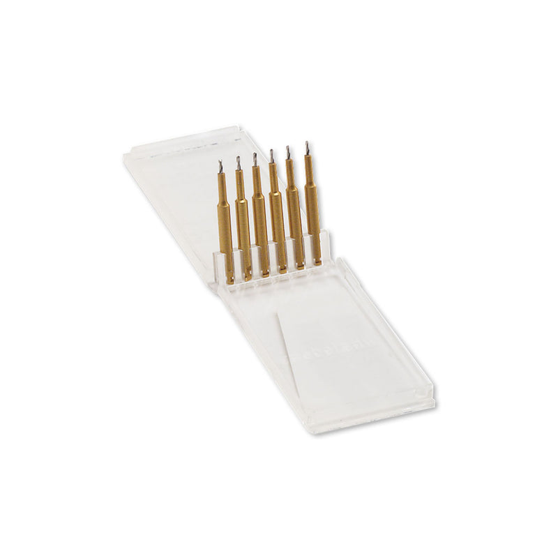TMS Kodex Bohrer  <br> Minim Silver | 6 Stck.