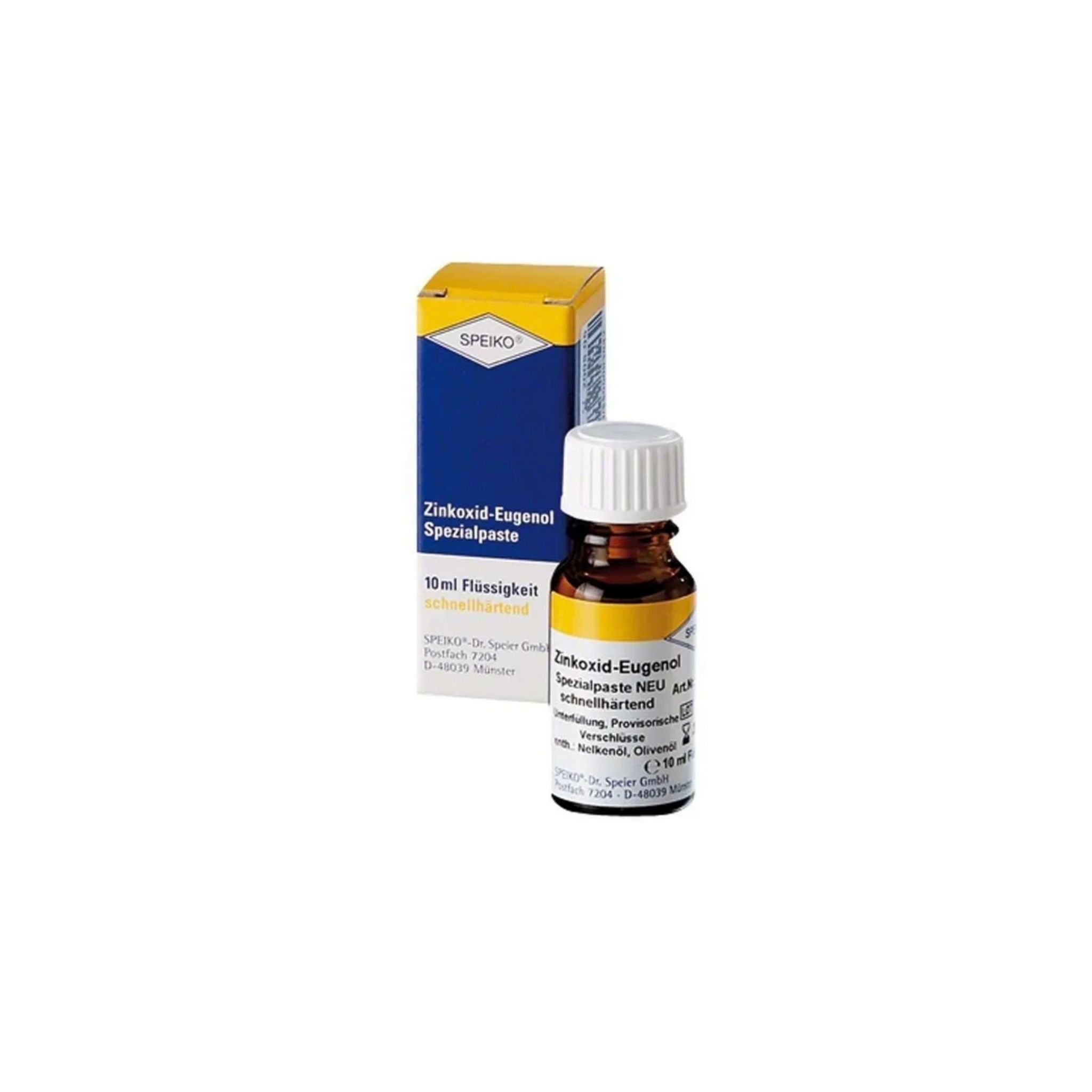 Zinkoxid-Eugenol Spezialpaste <br> schnellhärtend | Flüssigkeit