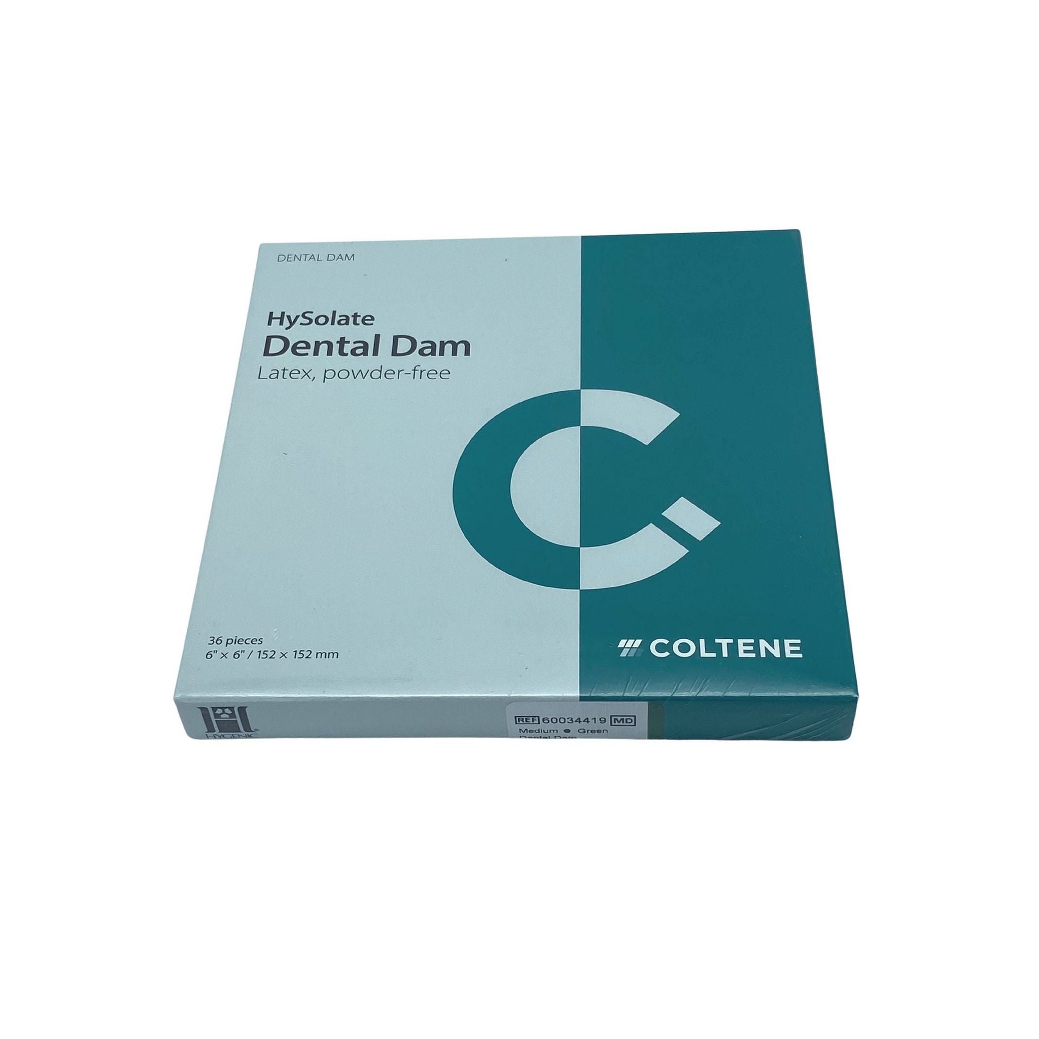 HySolate Latex Dental Dam <br> Kofferdamlatex <br> grün | Stärke medium