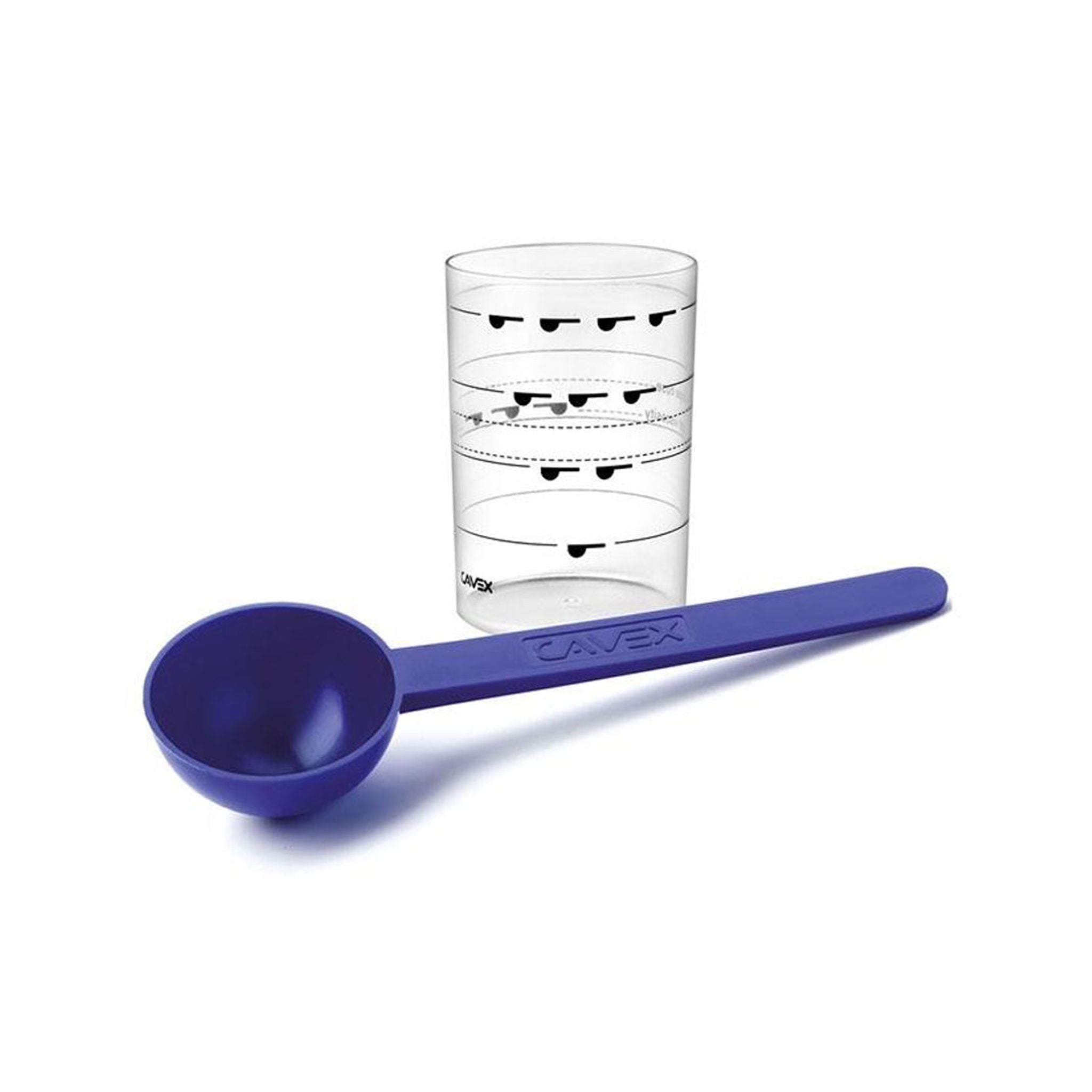 Messbesteck Alginat  Pulverlöffel + Messbecher