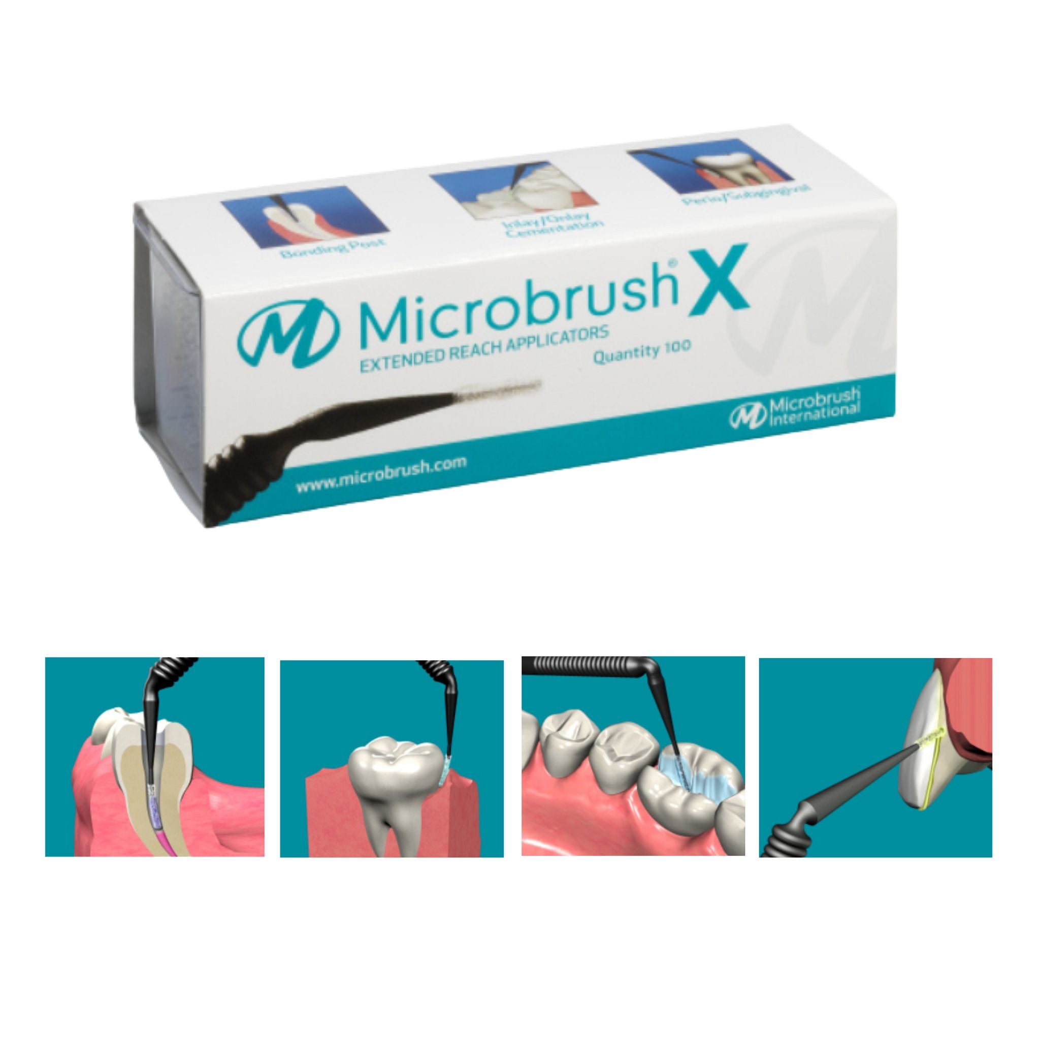 Microbrush X  100 Stck.