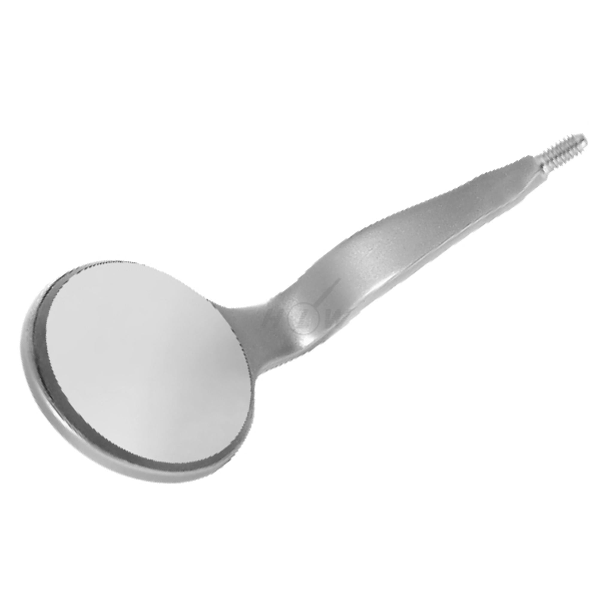 Mundspiegel doppelseitig Rhodium Plan 24,0mm