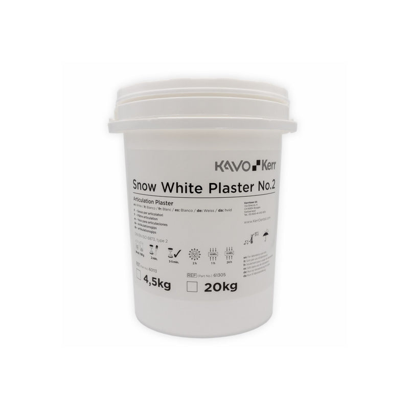 Alabastergips Typ2 <br> Snow White Plaster