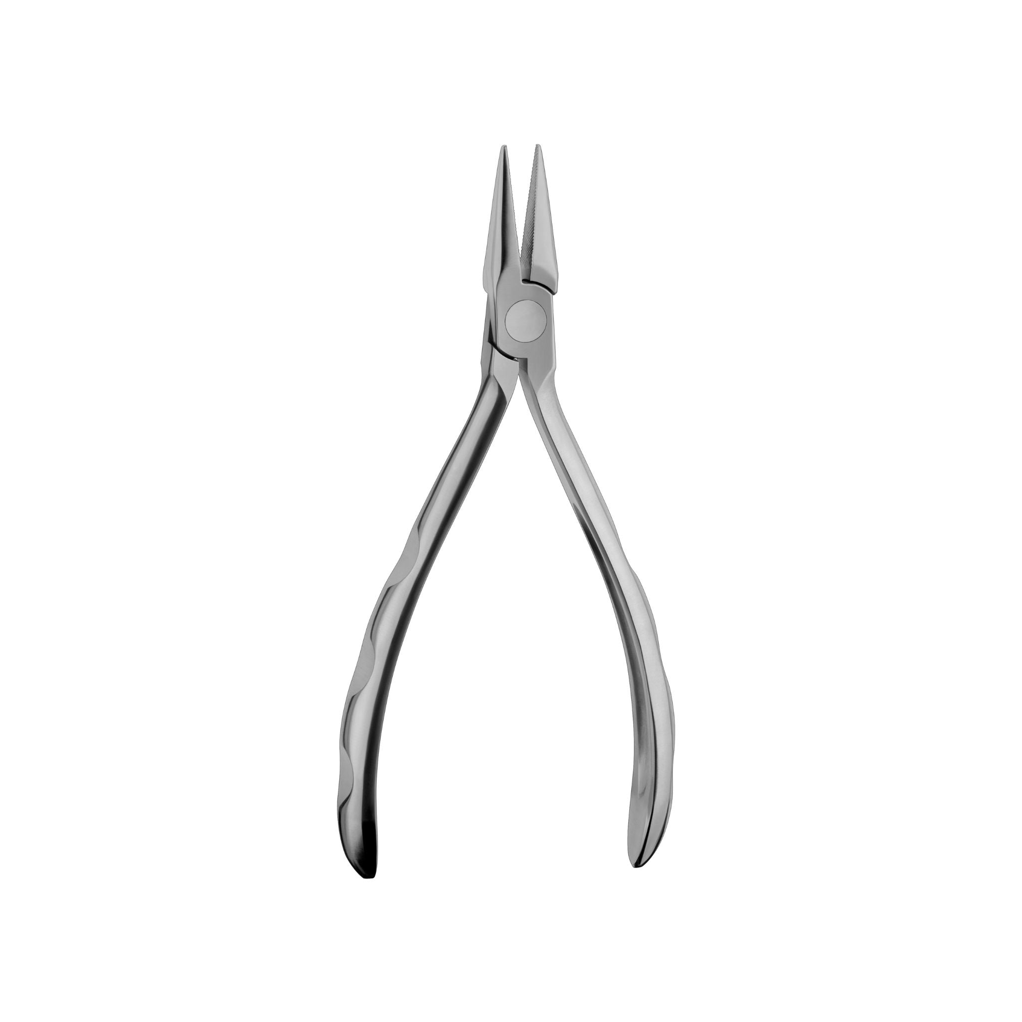 Flach-Spitz/Konturenbiegezange <br> Mit feiner Kreuzverzahnung