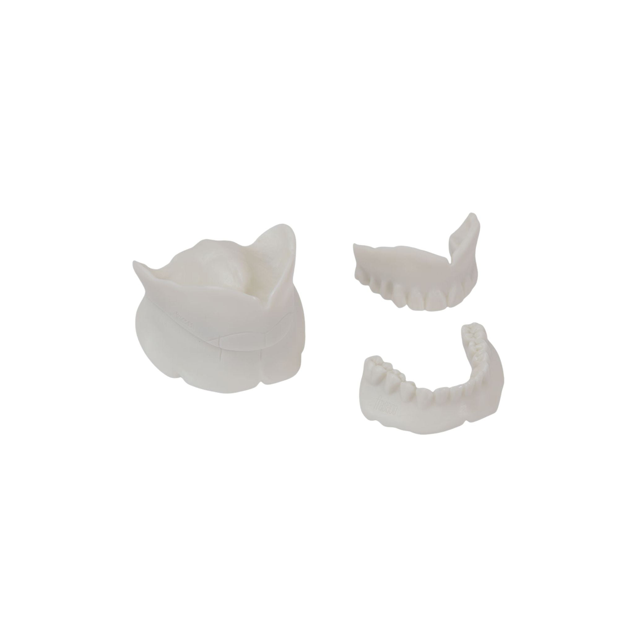 Geteilte Bissschablone für Oberkiefer