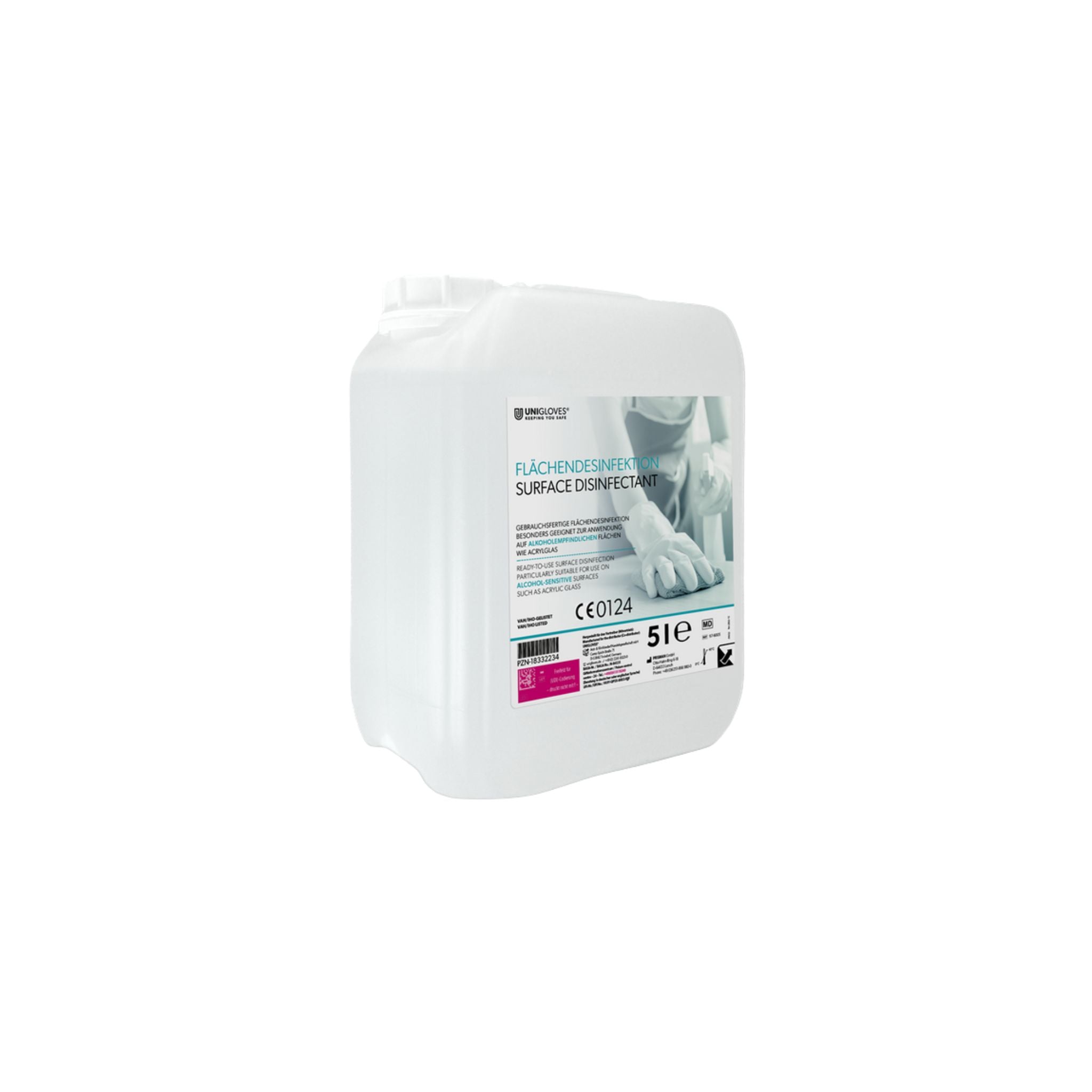 Flächendesinfektion alkoholfrei | 1 Fl. á 1 Liter