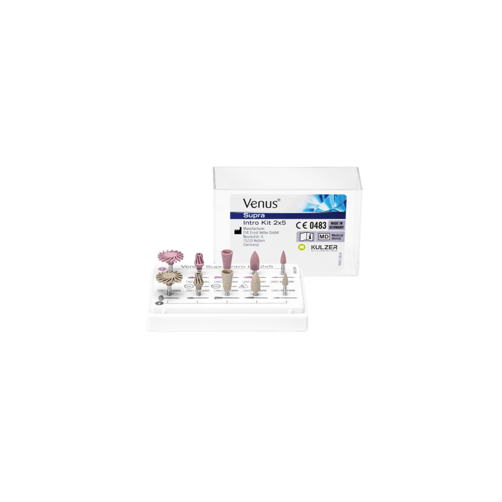 Polierer Intro-Kit  Venus Supra | 2x 5 Stk.