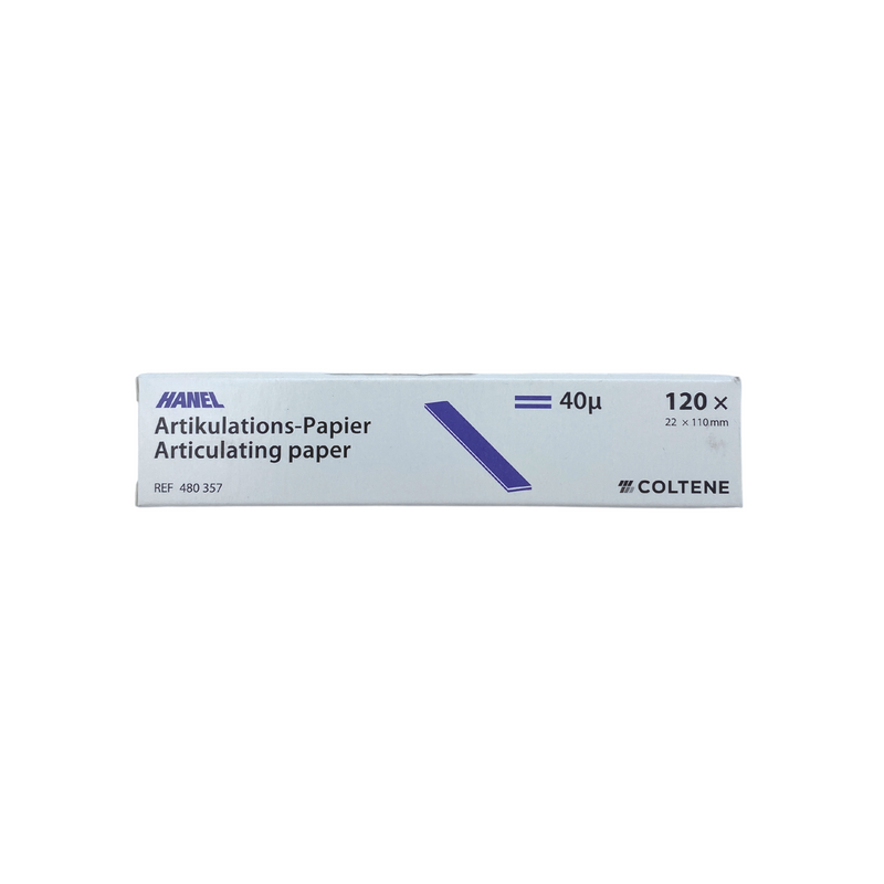 Artikulations-Papier <br> 40μ 22mm x 110mm