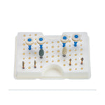 Set für Zirkoniumdioxid  Schleifen - Finieren - Polieren  FG + WST | 10-teilig