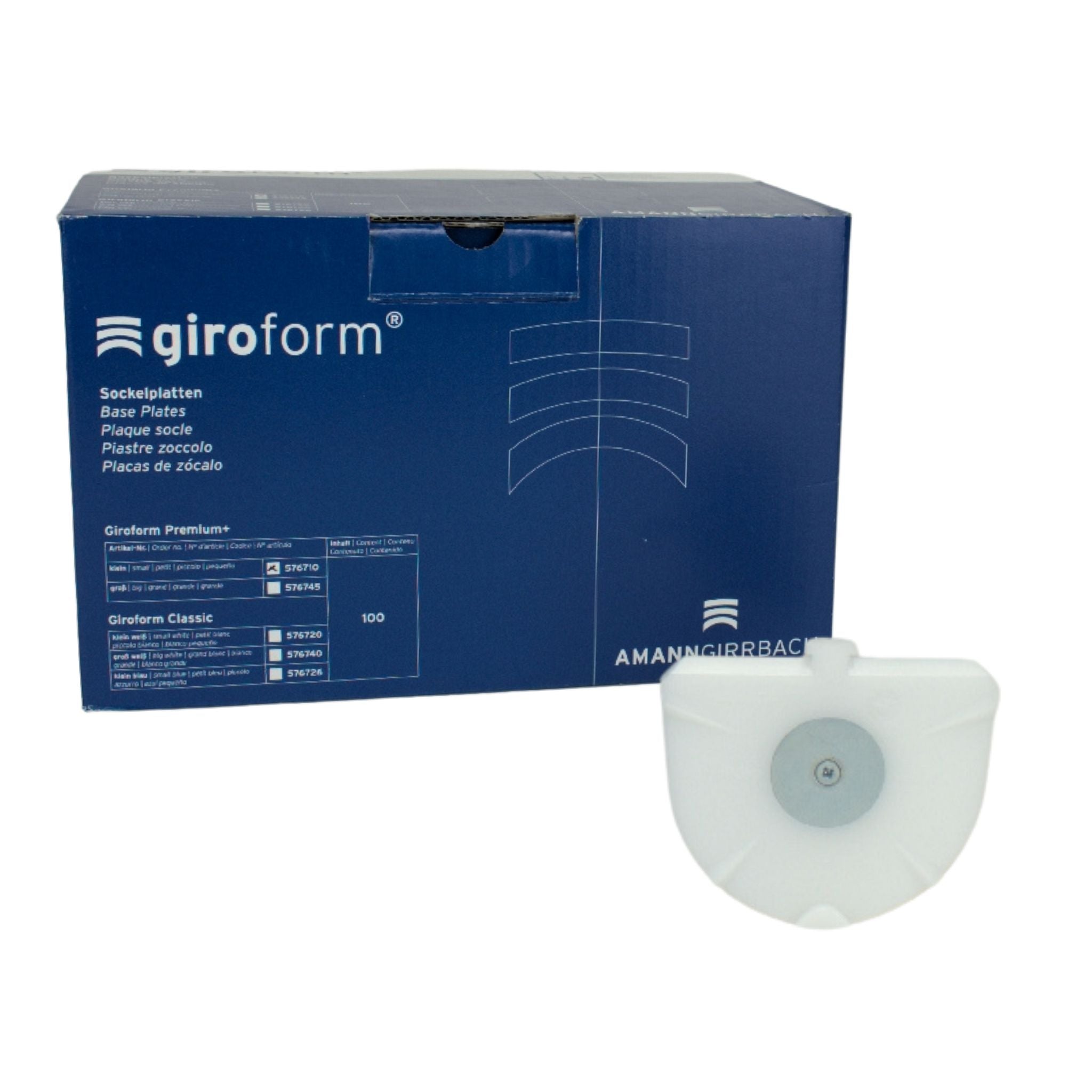 Base plates<br> Giroform