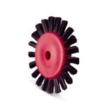 Polierbürste <br> 1-reihig | 9mm | mittelhart | für Kunststoff, EM & NEM