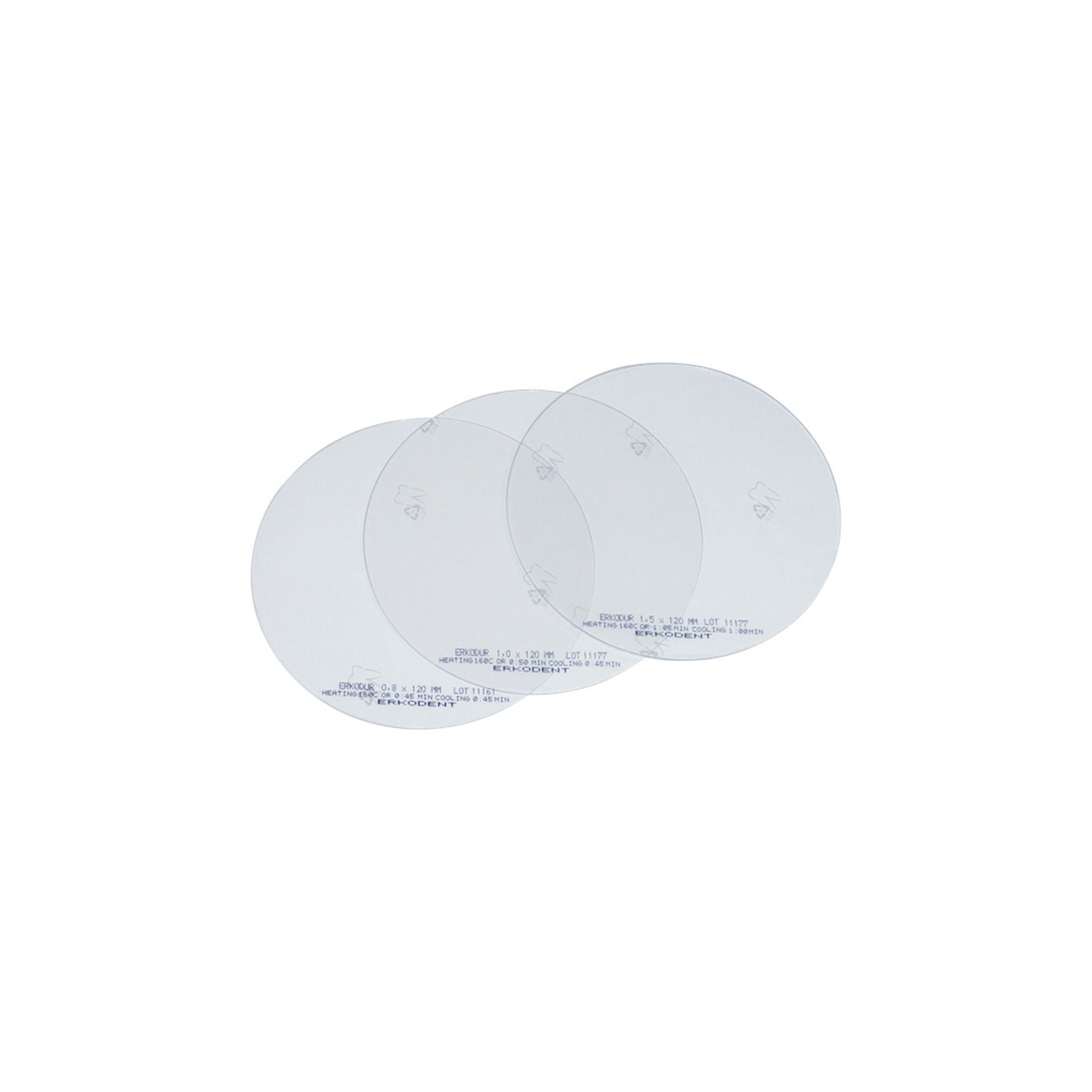 Erkodur Tiefziehfolie klar <br> 4,0 x 120 mm | 10 Stck