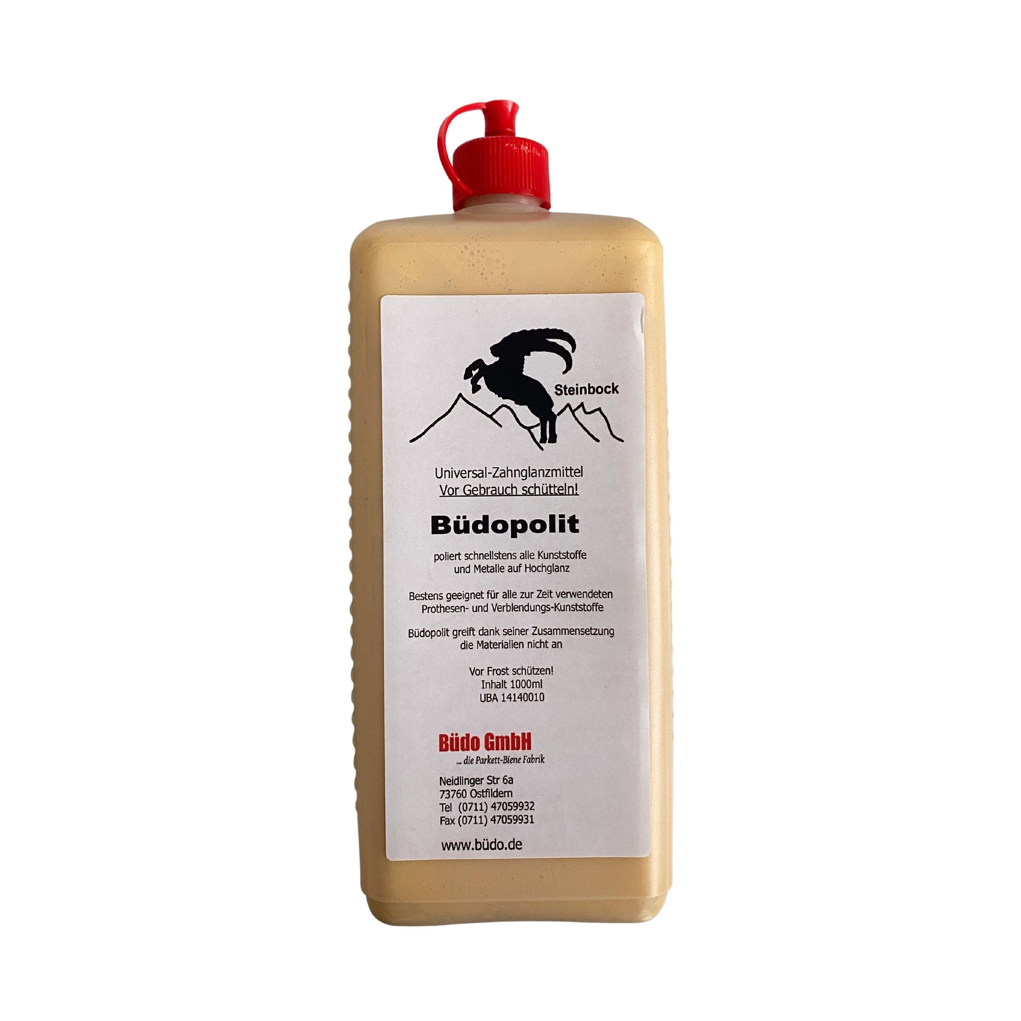 Büdopolit high gloss polish<br> liquid | 1L bottle
