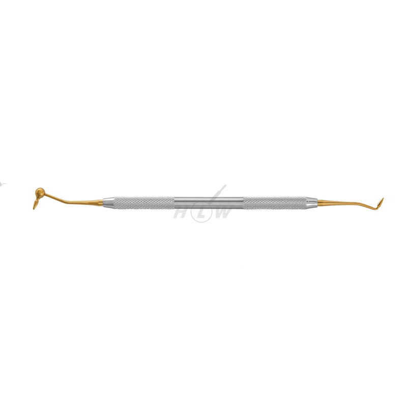 Filling instrument with titanium nitride coating