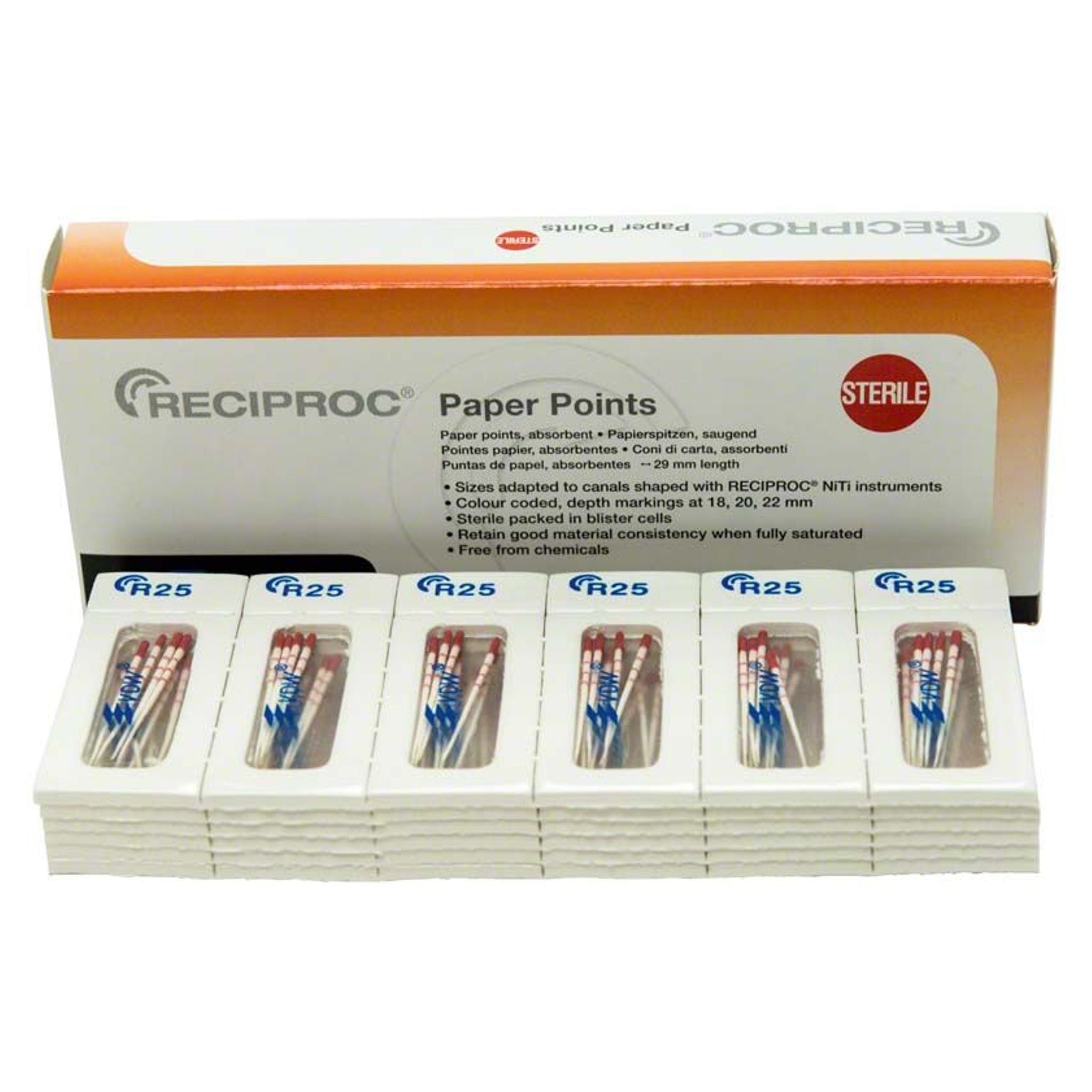 Papierspitzen <br> Reciproc