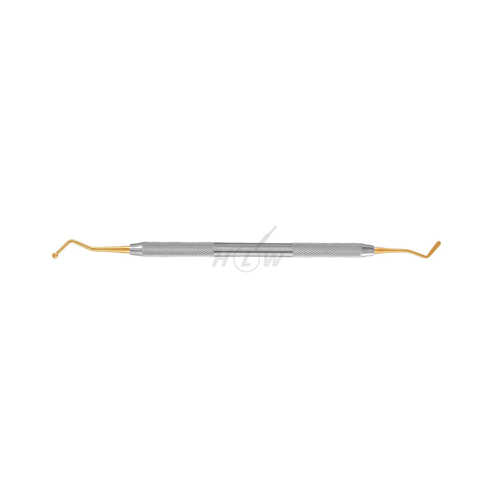 Füllungsinstrument mit Titannitridbeschichtung 2,0/2,4mm