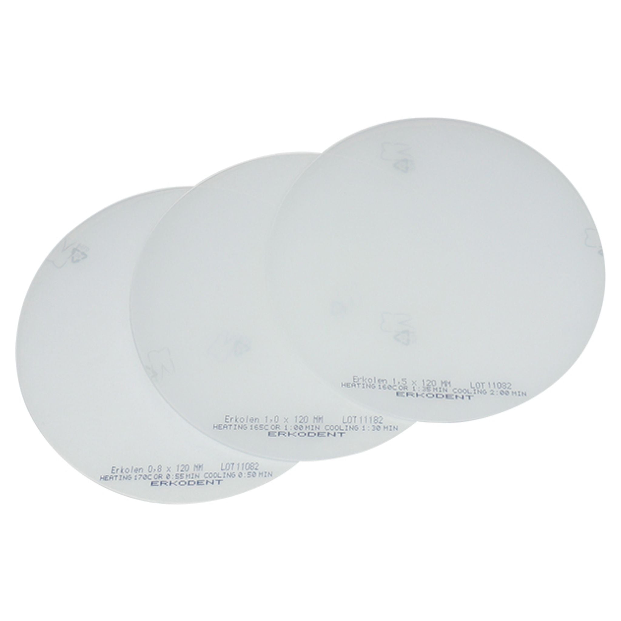 Tiefziehfolie <br> Erkolen | 1,0mm <br> 20 Stck.