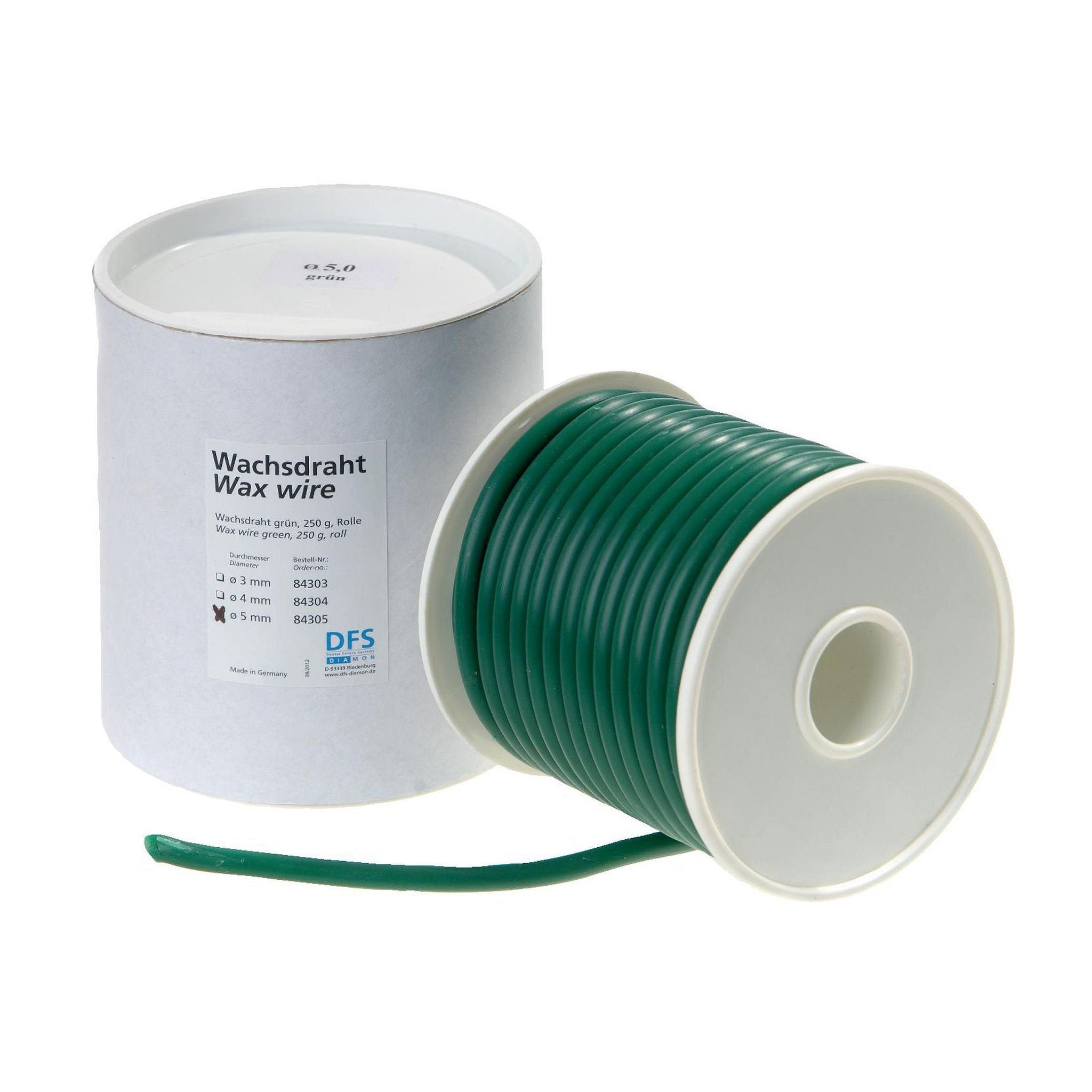 Wachsdraht  3mm | grün | 250g