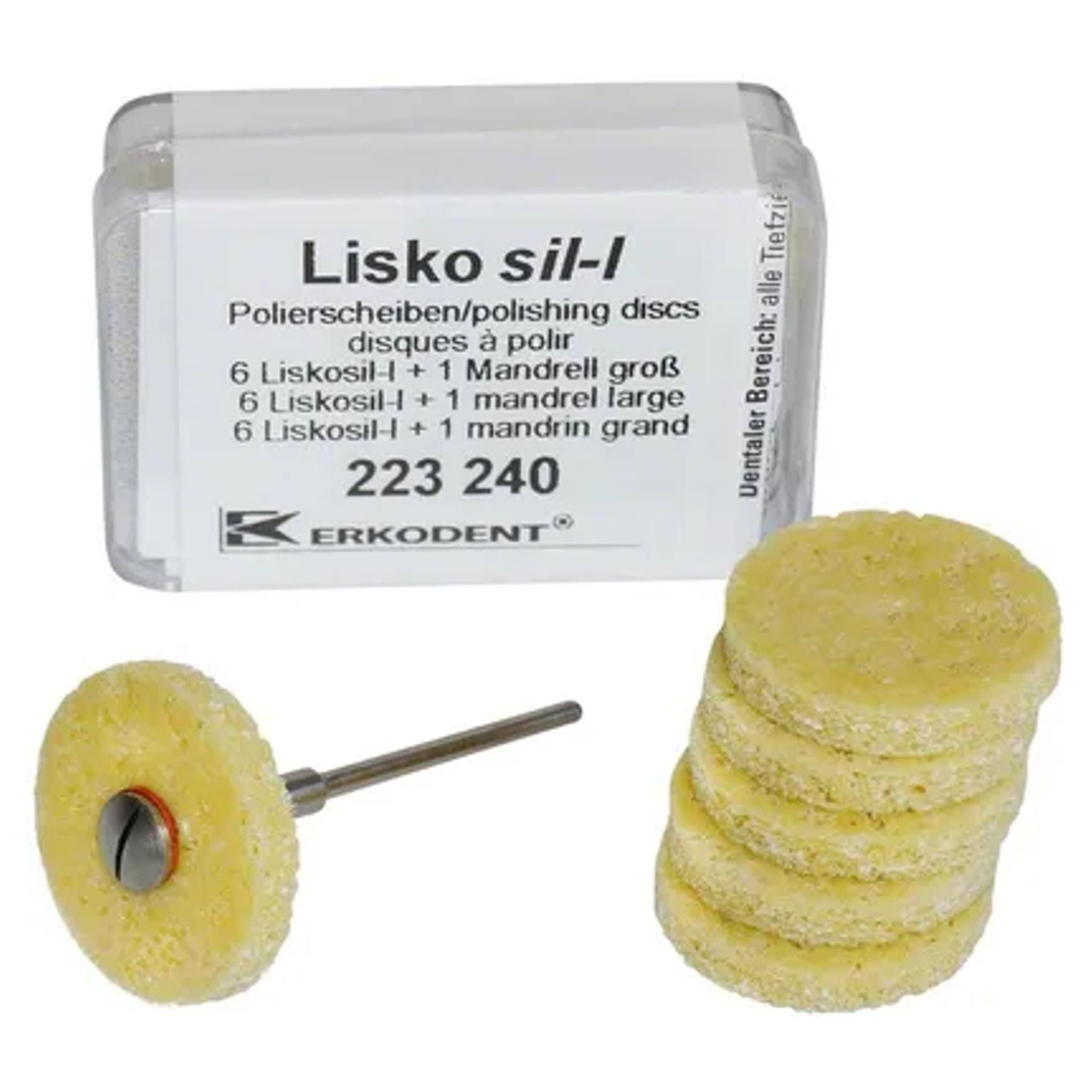 Polierscheiben <br> LiskoSil-l | 6 Stck.