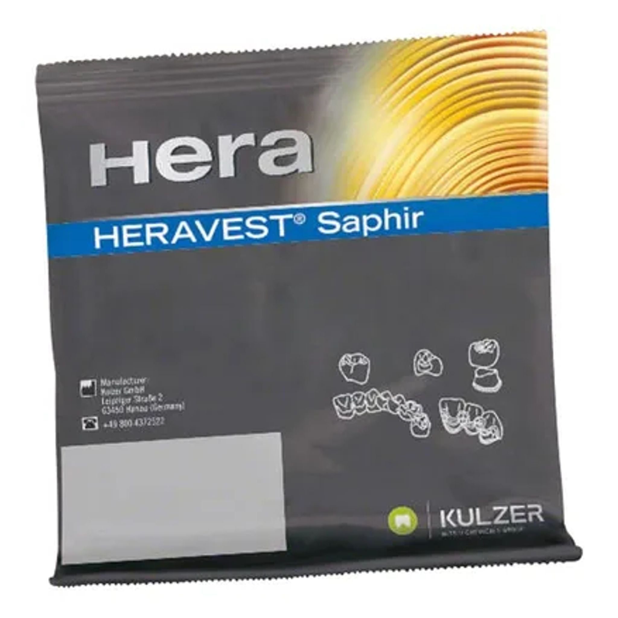 Einbettmasse <br> Heravest Saphir | Einzeln
