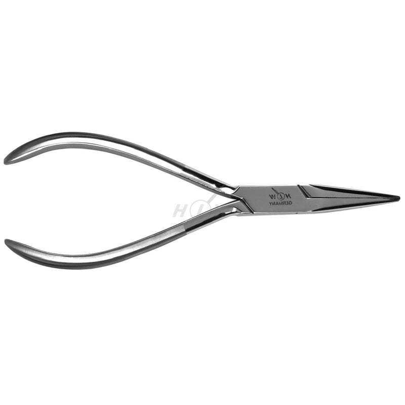 Orthodontic flat-nose pliers