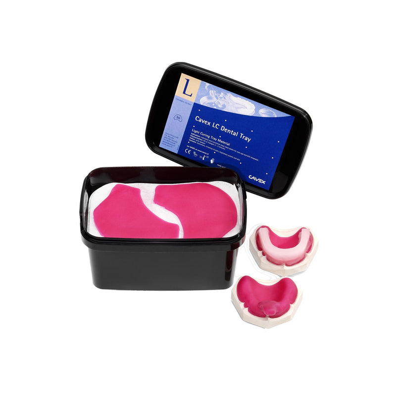 Lichthärtende Basisplatte  Cavex LC Dental Tray 50 Stck.