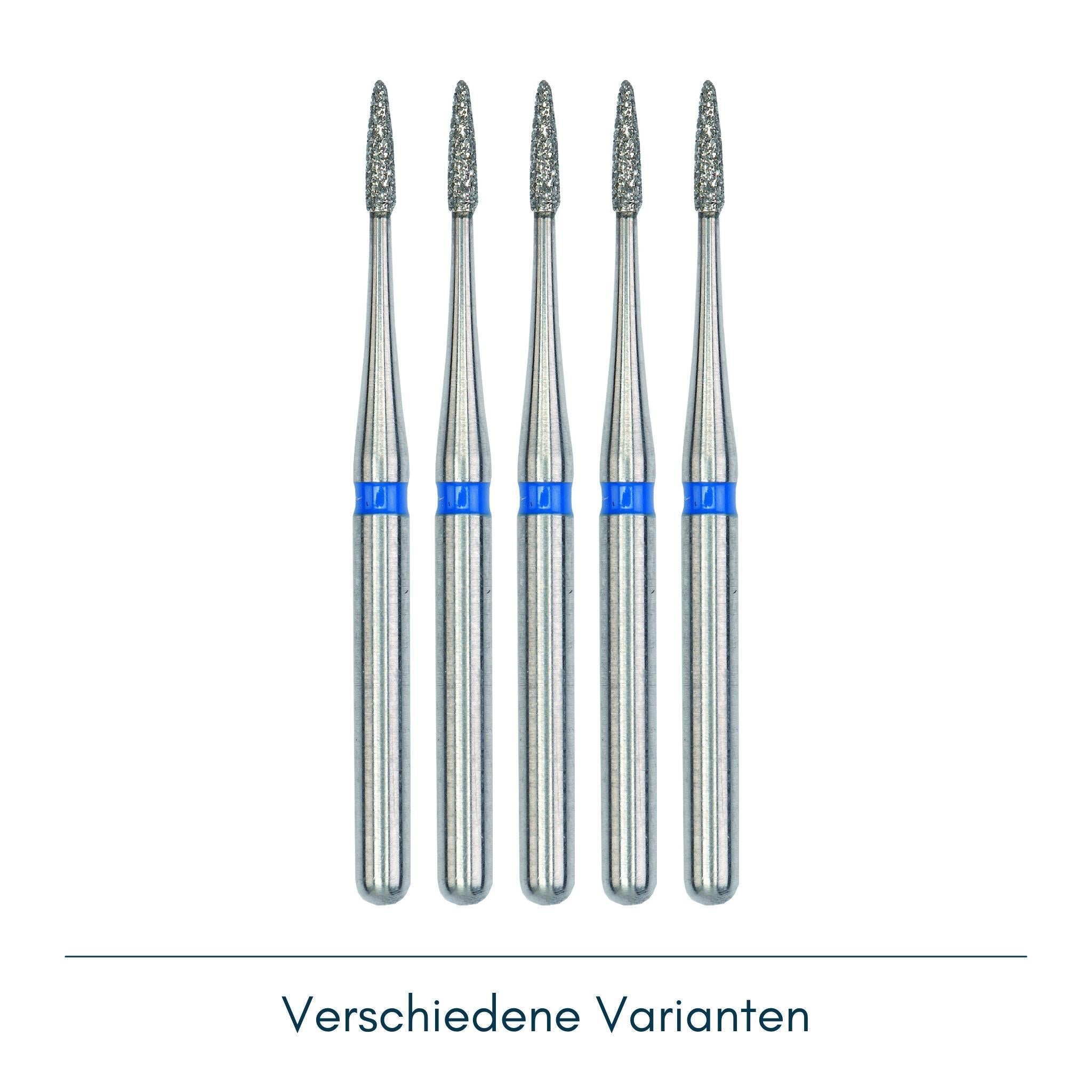 Diamantschleifer Flamme <br> 540 | FG | 5er-Set