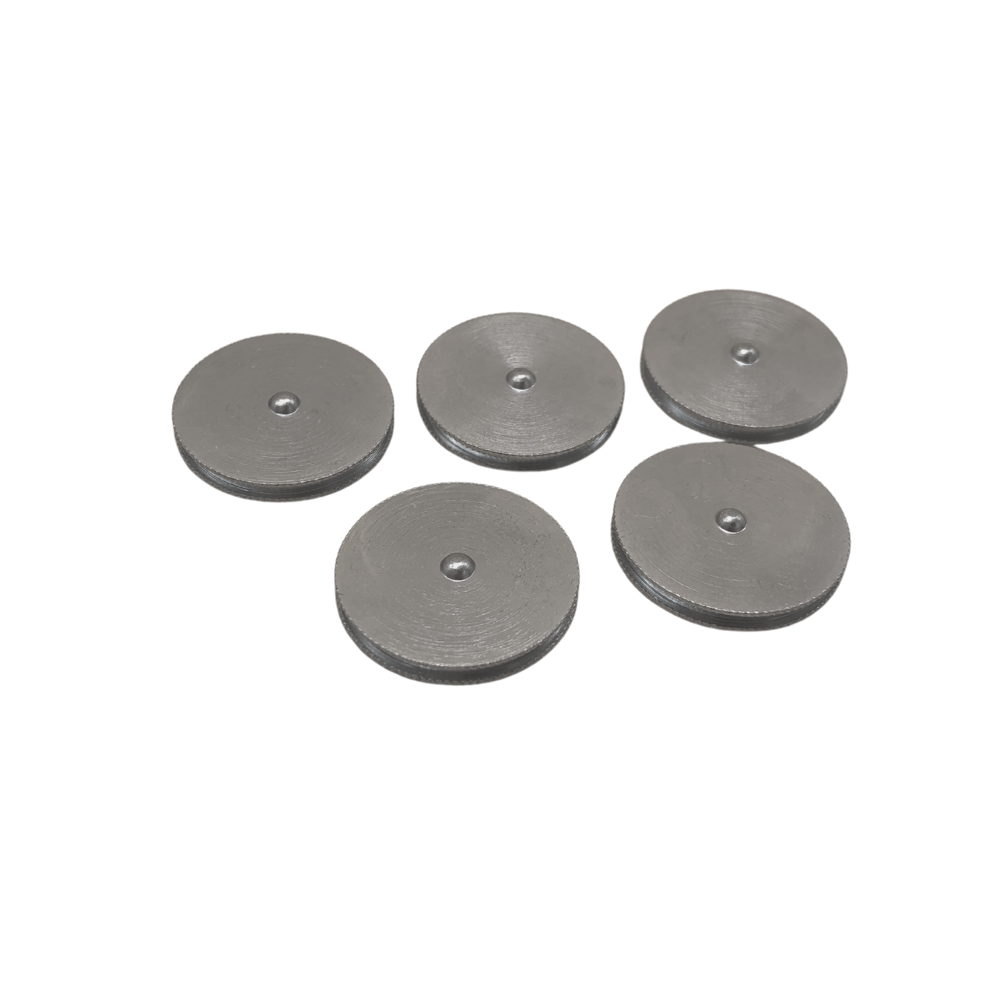 Adhesive discs for split-cast system, set of 5