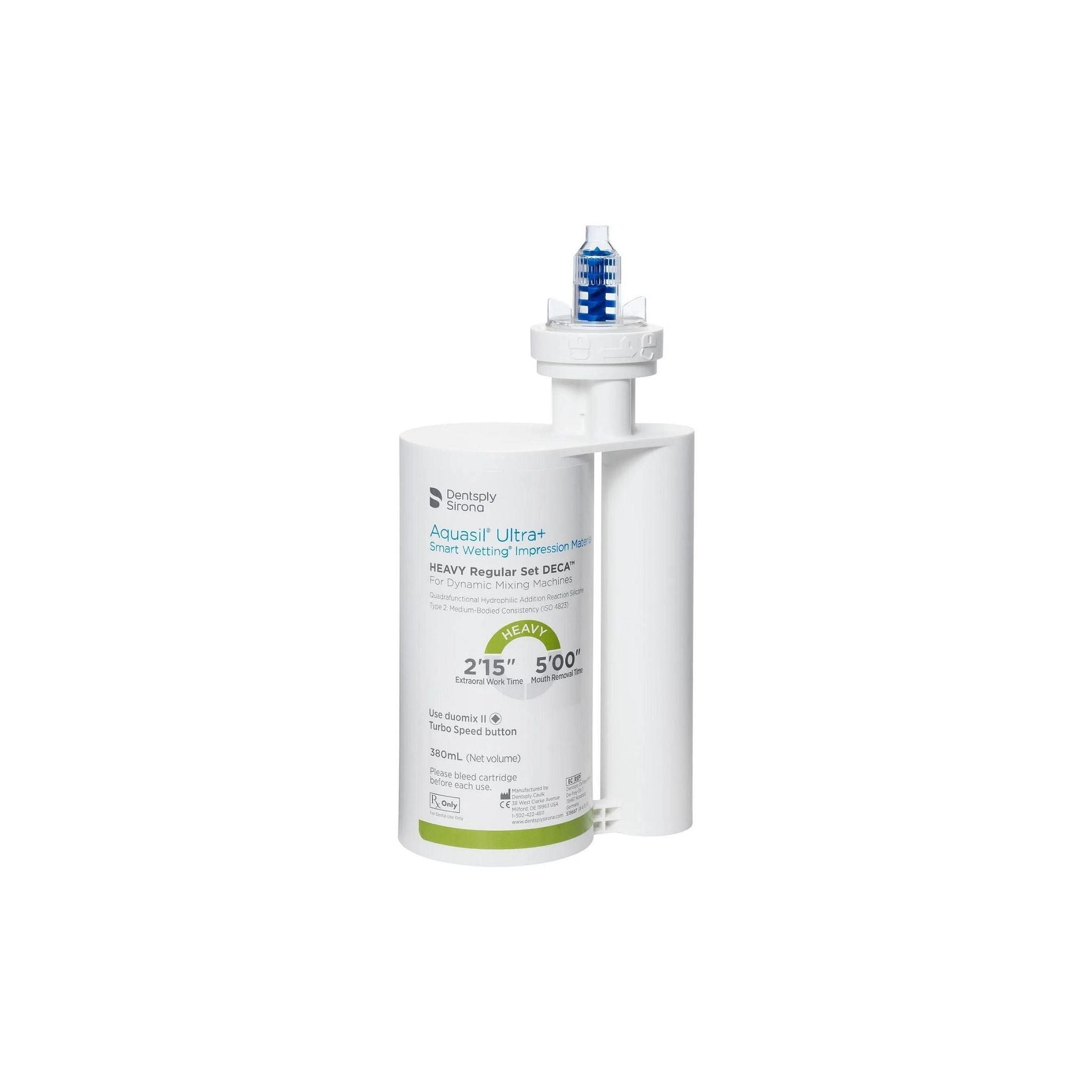 Abformmaterial <br> Aquasil Ultra+ | Heavy | Regular Set <br> 2x 380 ml, 20x Mischkanülen