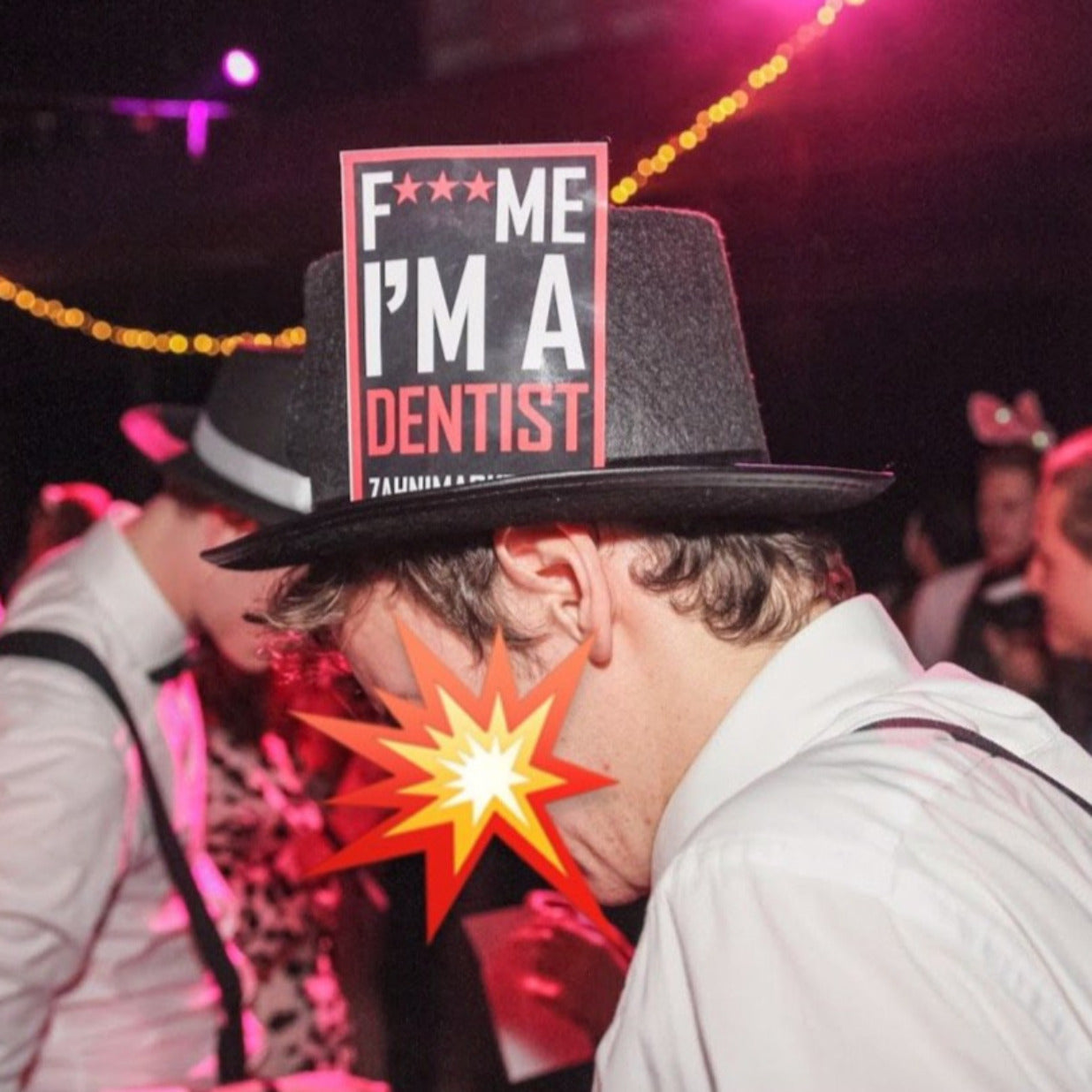 Zahnimarkt sticker F*** ME I'M A DENTIST