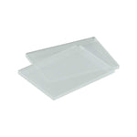Glasplatte <br> 95 mm x 70 mm