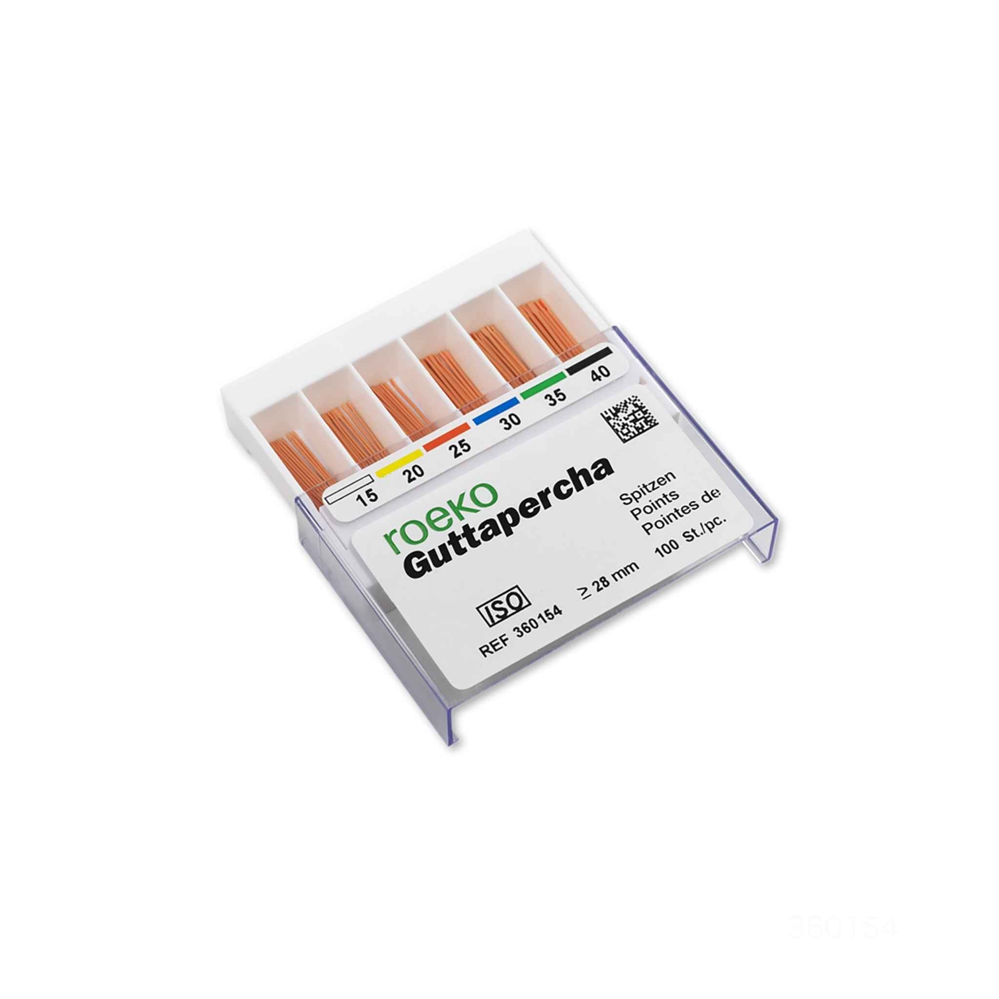 Guttapercha Points <br> Roeko | Pink | 100 Stk.