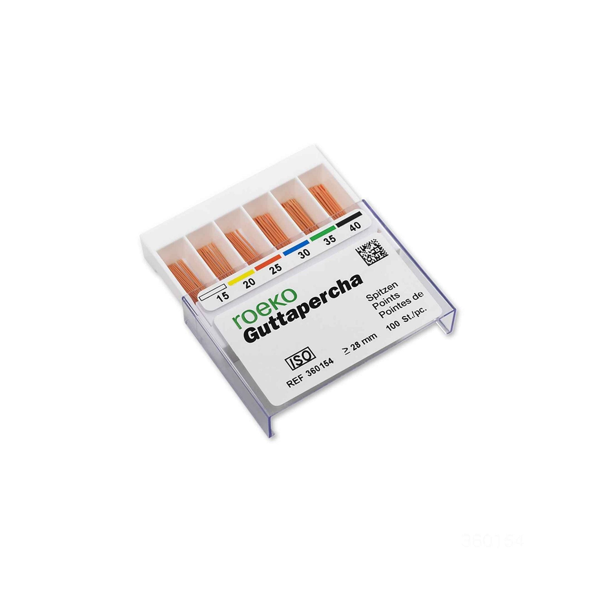 Guttapercha Points <br> Roeko | Pink | 100 Stk.