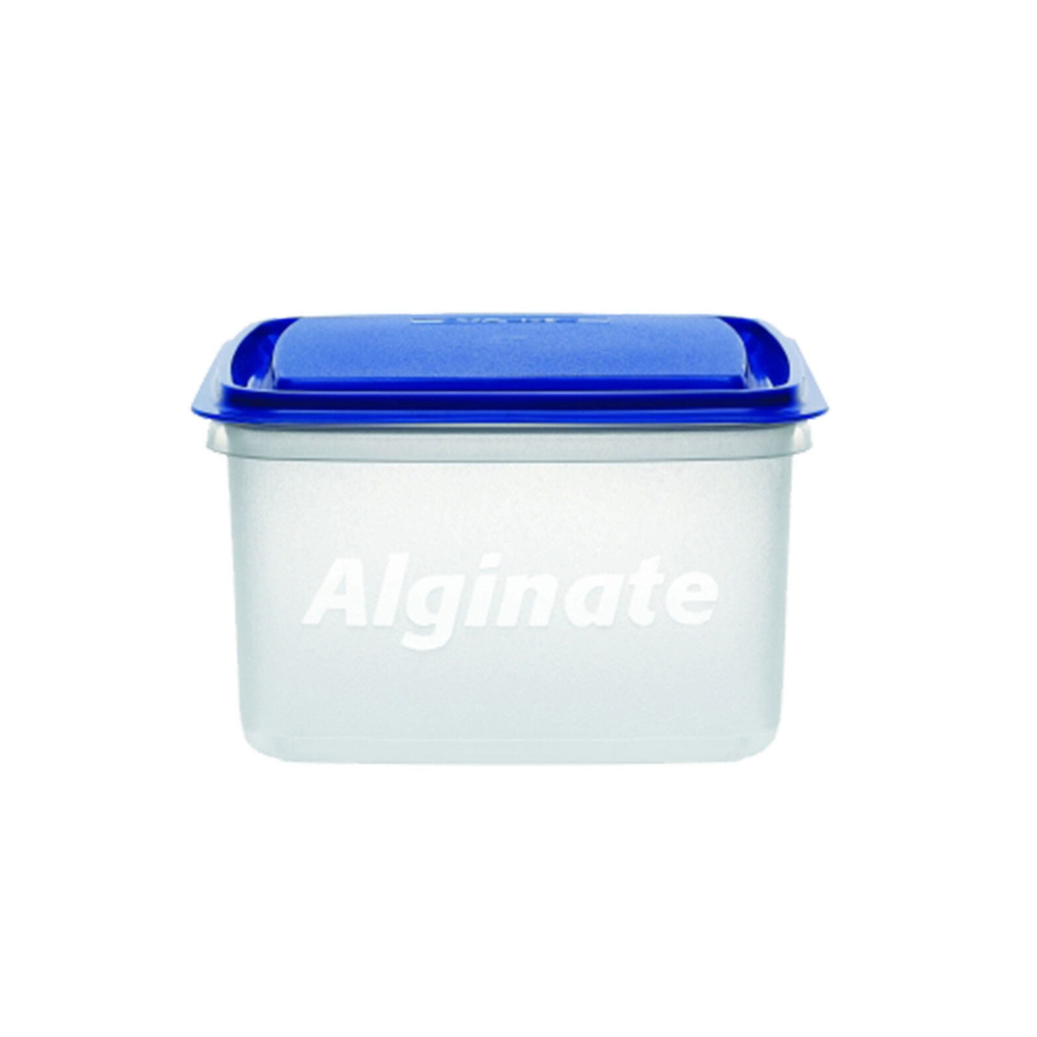 Alginate empty jar with lid