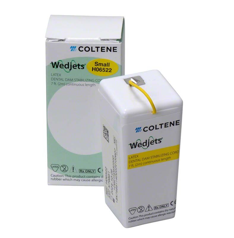 Hygenic Wedjets Latex | thin | yellow roll of 2.3 m